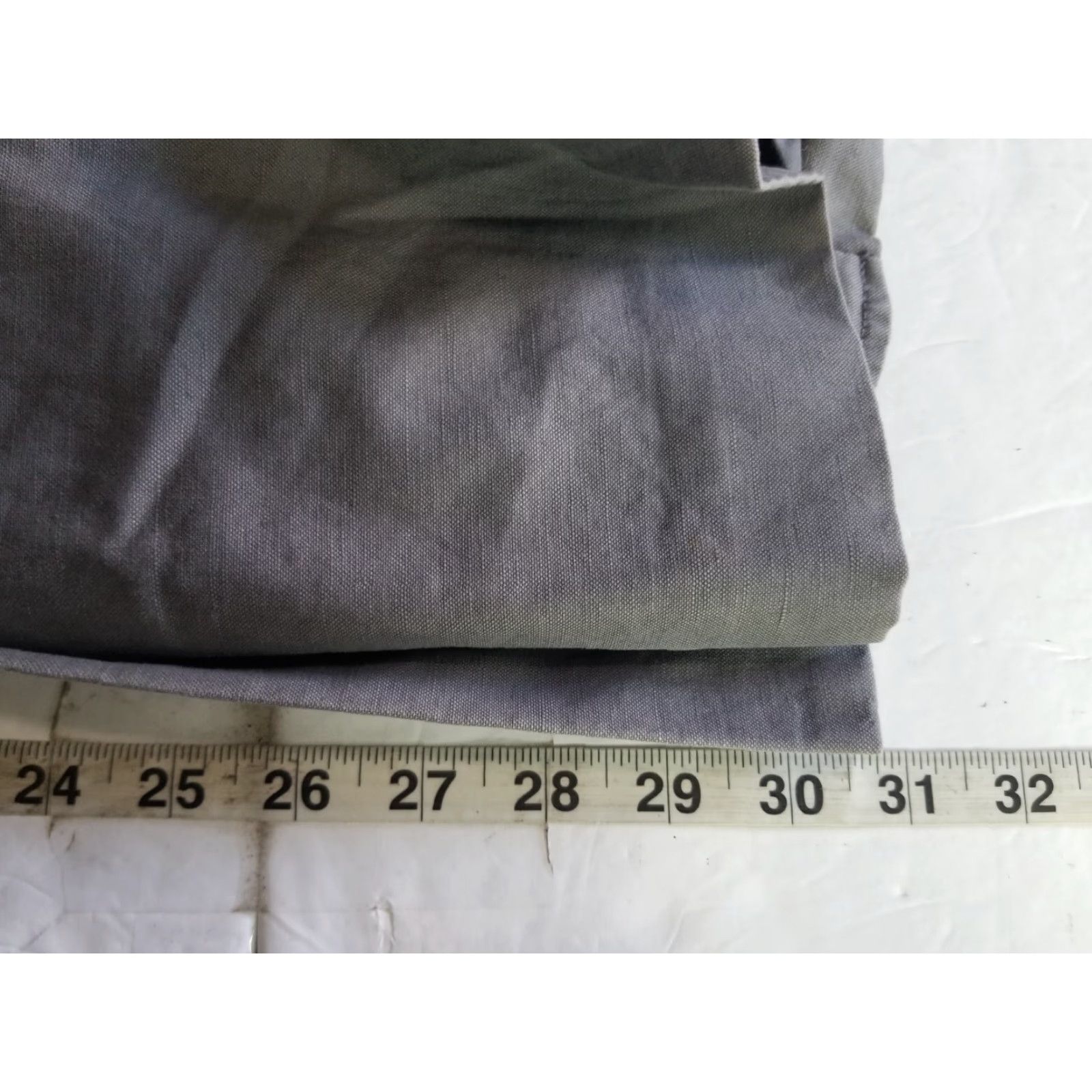 Kenneth Cole Kenneth Cole Blazer Men's Linen Blend Jacket Gray 42 Large Regular Figure 2 Piece Sports Coat Jacket Business Casual Wedding Size 42R - 6 Thumbnail