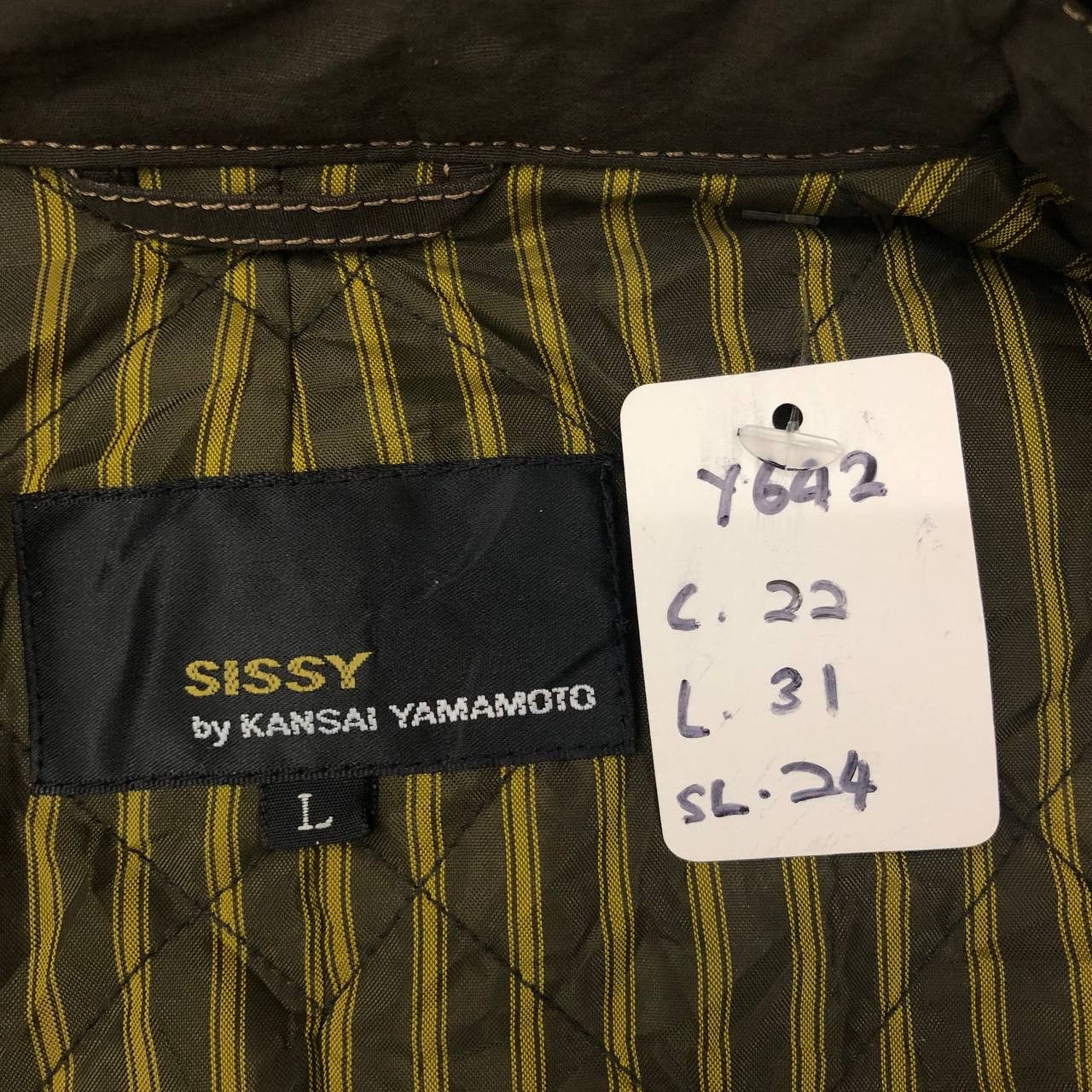 Kansai Yamamoto Y642 SISSY BY KANSAI YAMAMOTO PARKA JACKETS Size US L / EU 52-54 / 3 - 6 Thumbnail