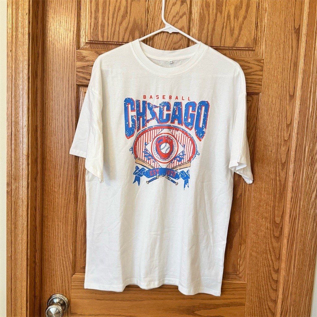 Other Chicago Baseball Graphic T-Shirt Womens White Size S NWOT Size US S / EU 44-46 / 1 - 1 Thumbnail