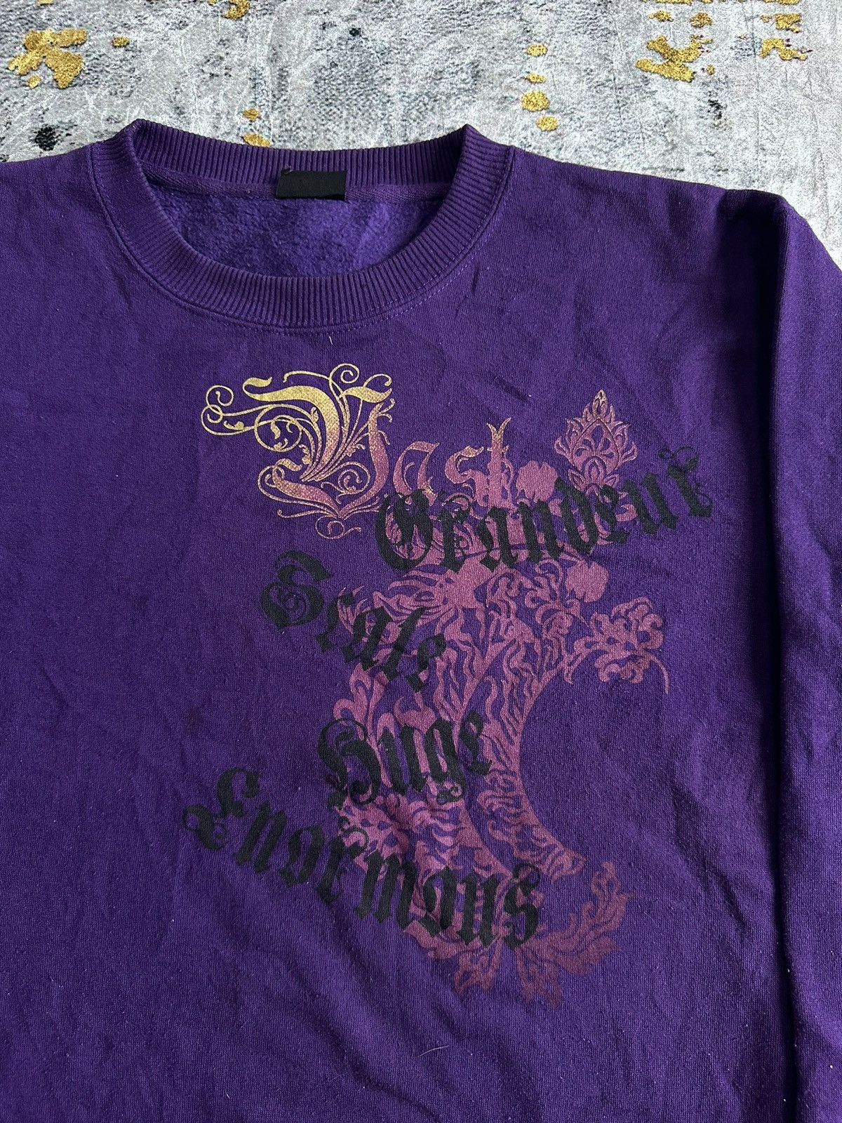 Beauty Beast × If Six Was Nine × Japanese Brand CRAZY Y2K TRIBAL SKULL SWEATSHIRT IFSIXWASNINE STYLED Size US L / EU 52-54 / 3 - 2 Thumbnail