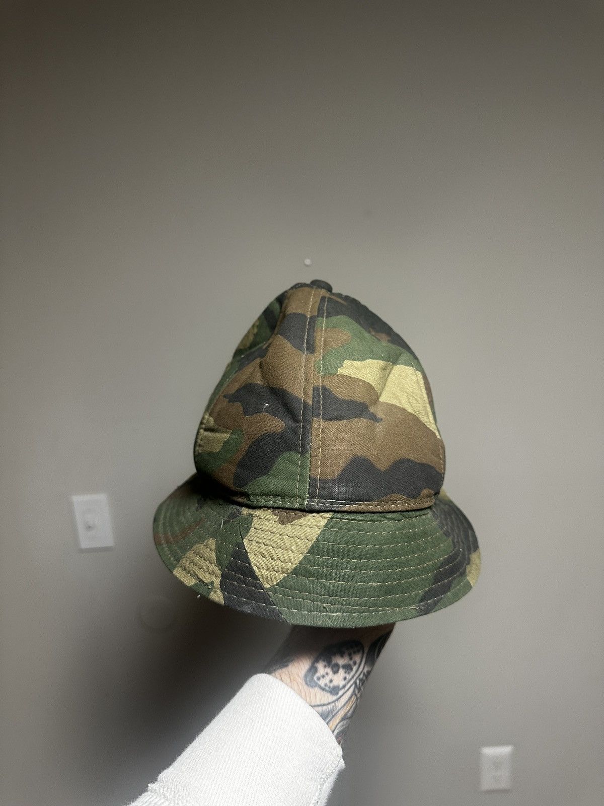 Vintage Vintage 80s/90s Camo Hunting Dog Bucket Hat Size ONE SIZE - 4 Thumbnail