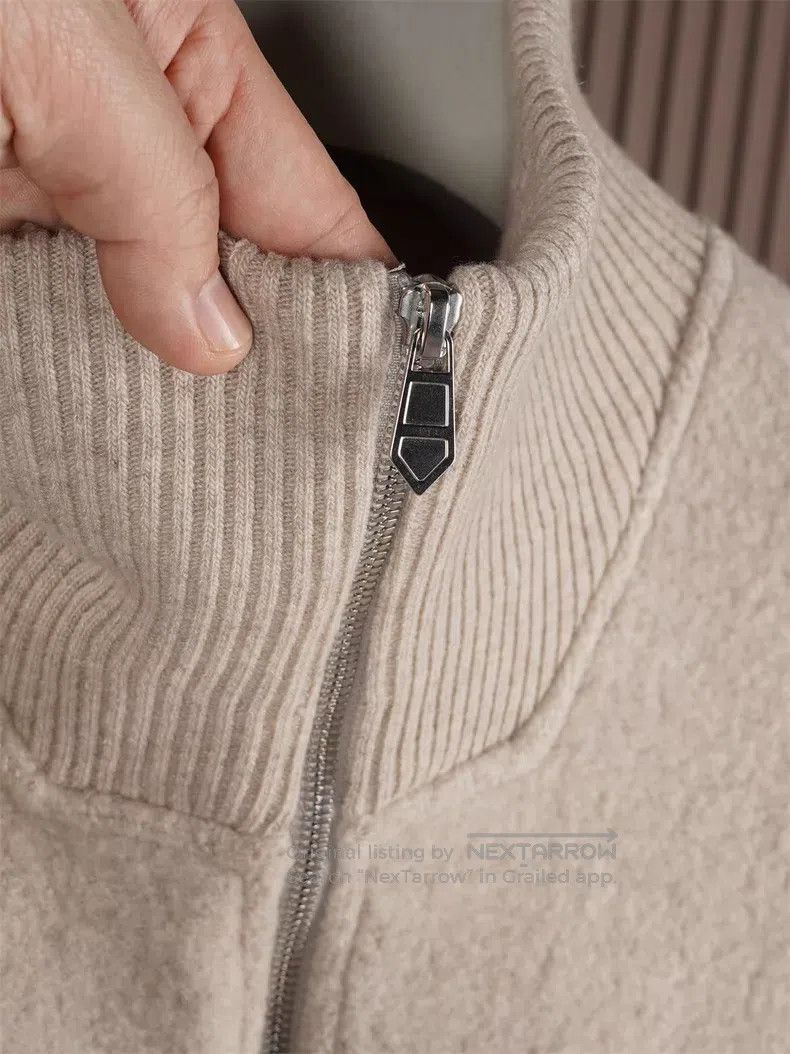 Hermes Hermes Men's Vest, Cashmere/Wool/Leather, Thick Size US L / EU 52-54 / 3 - 8 Thumbnail