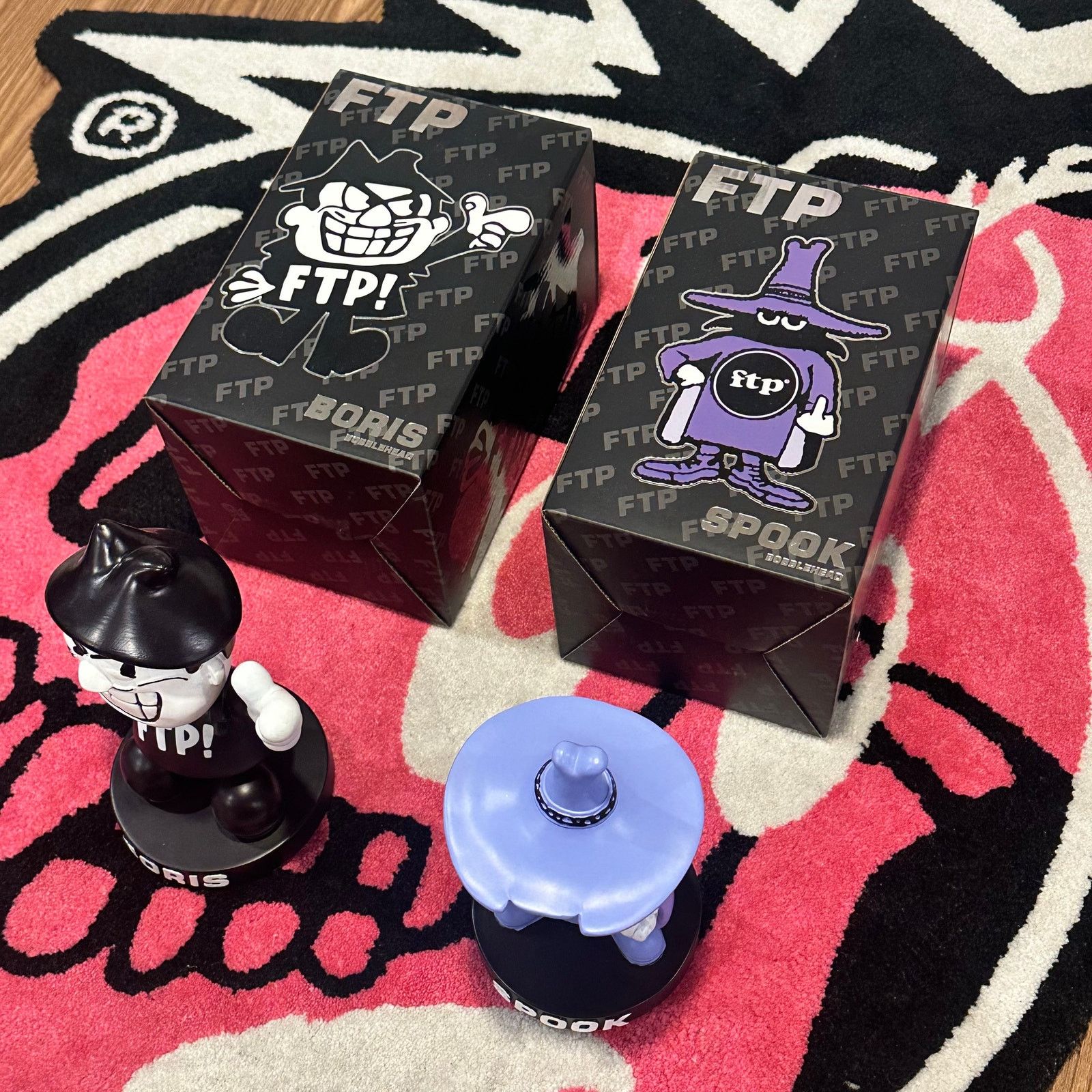 Fuck The Population FTP F*ckthepopulation Boris Bobblehead + Spook Bobblehead Size ONE SIZE - 3 Thumbnail