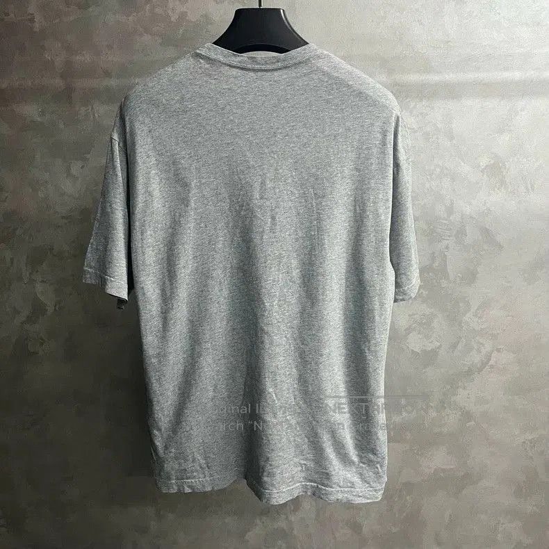 Balenciaga Balenciaga Gray Logo Print Crewneck T-Shirt. Size US XS / EU 42 / 0 - 2 Thumbnail