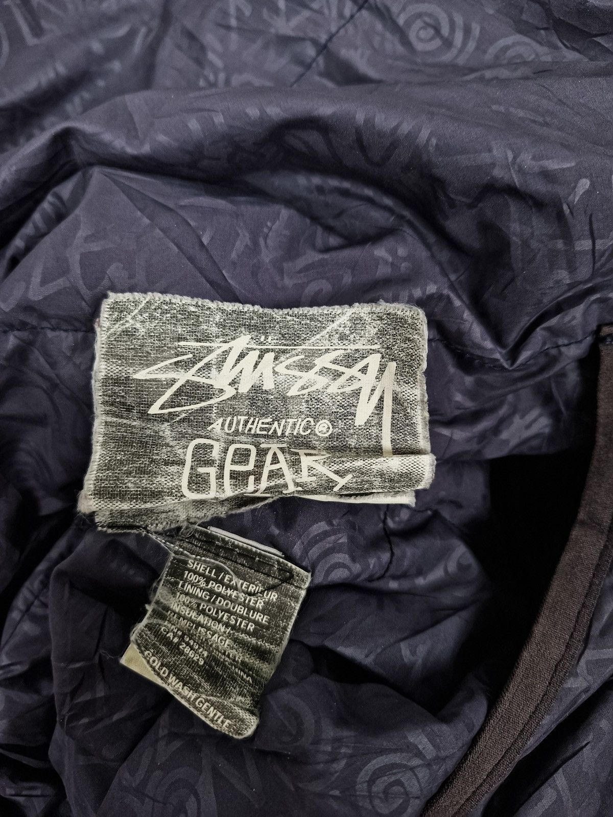 Stussy Vintage Stussy Reversible Puffer jacket Size US L / EU 52-54 / 3 - 6 Thumbnail