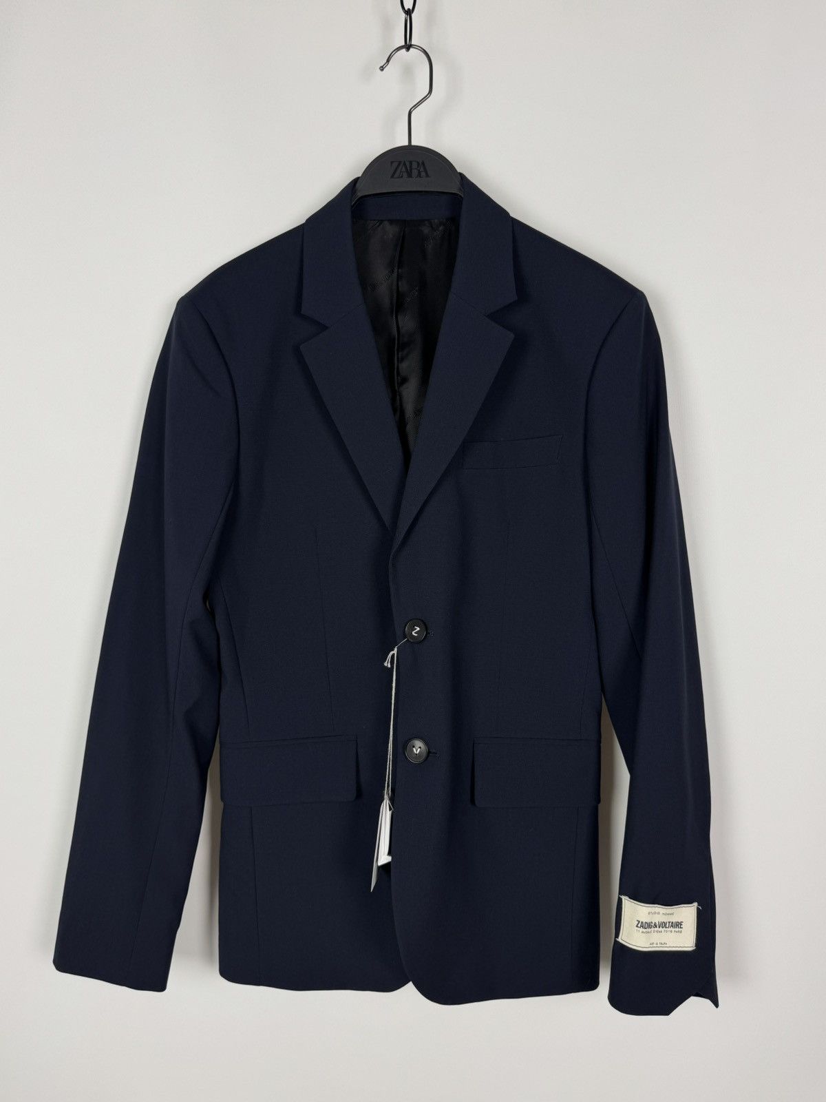 Zadig & Voltaire New! Zadig&Voltaire Version Wool Tech Blazer Size 42R - 1 Thumbnail