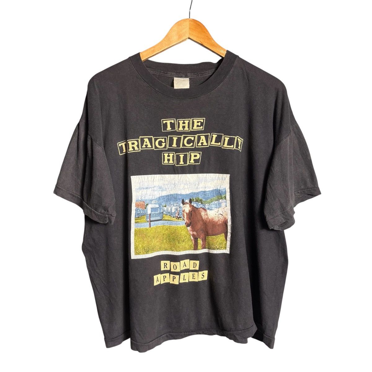 Band Tees Vintage 90s The Tragically Hip Road Apples Band Tee Size US XL / EU 56 / 4 - 1 Thumbnail