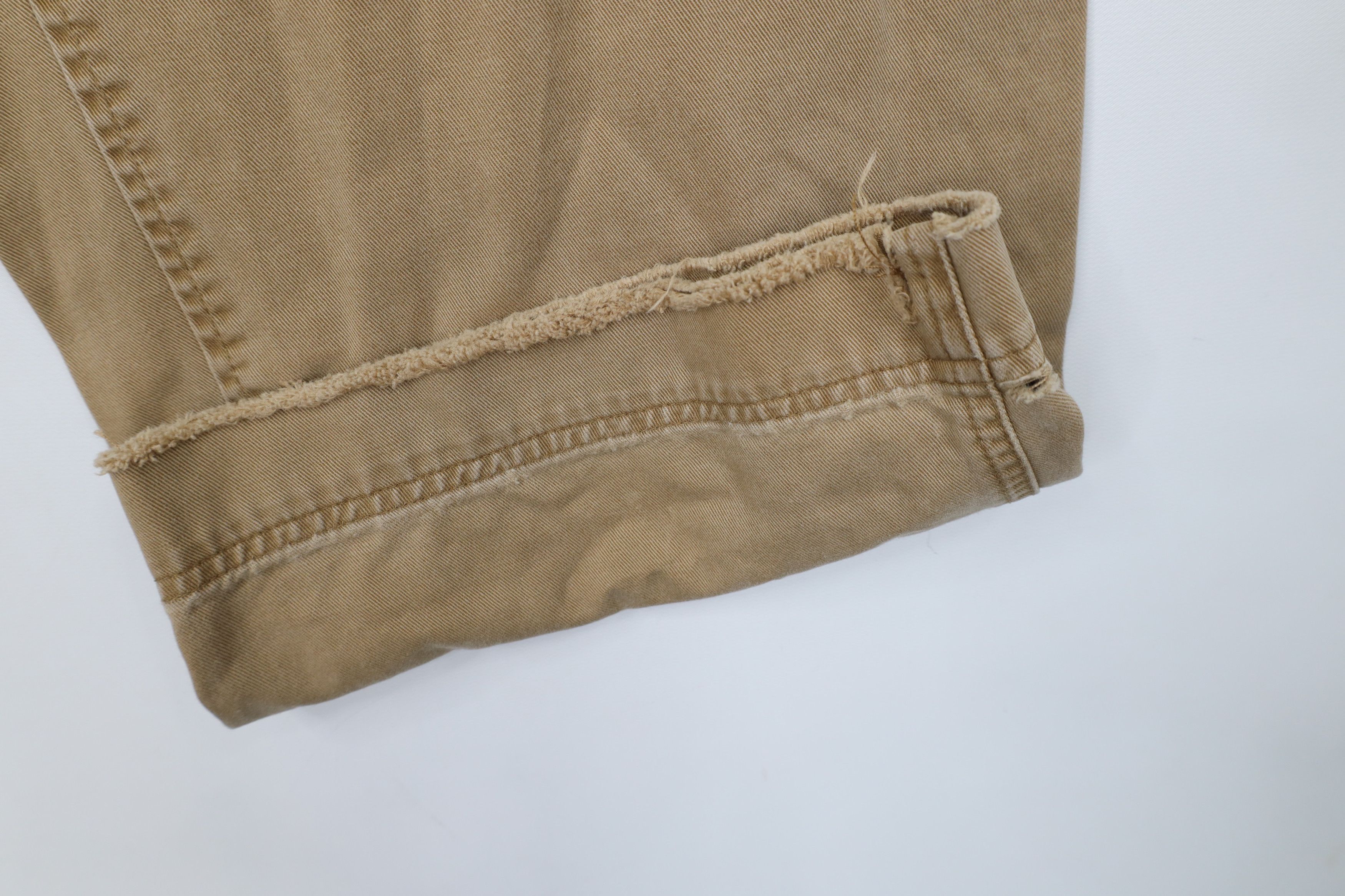 Abercrombie & Fitch Vintage 90s Y2K Abercrombie & Fitch Wide Leg Surplus Pants Size US 32 / EU 48 - 5 Thumbnail