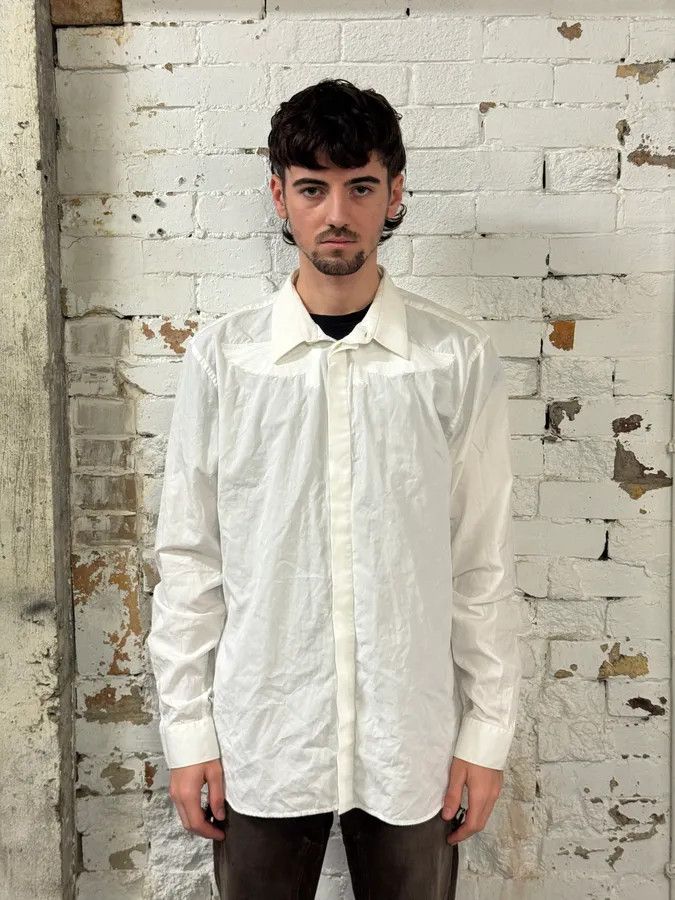 Givenchy SS2017 Givenchy Embroided Wings White Shirt by Riccardo Tisci Size US L / EU 52-54 / 3 - 2 Thumbnail