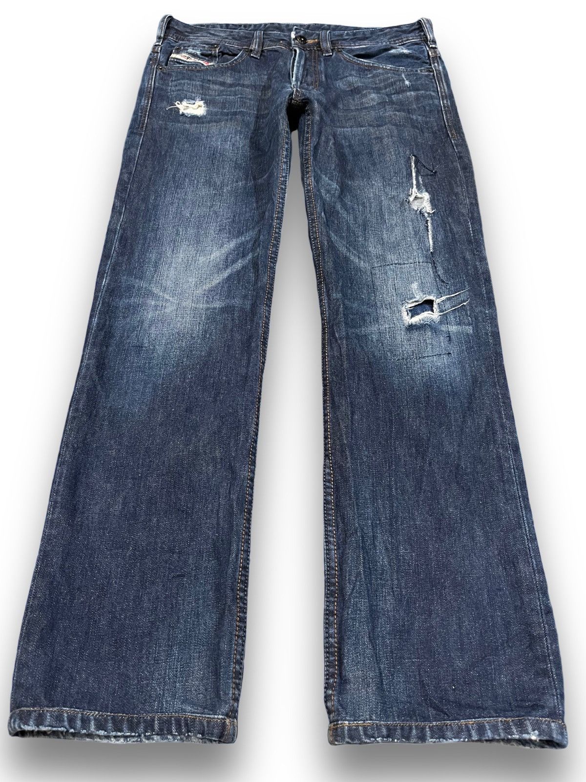 Diesel Vintage Diesel Distressed Denim Size US 33 - 1 Thumbnail