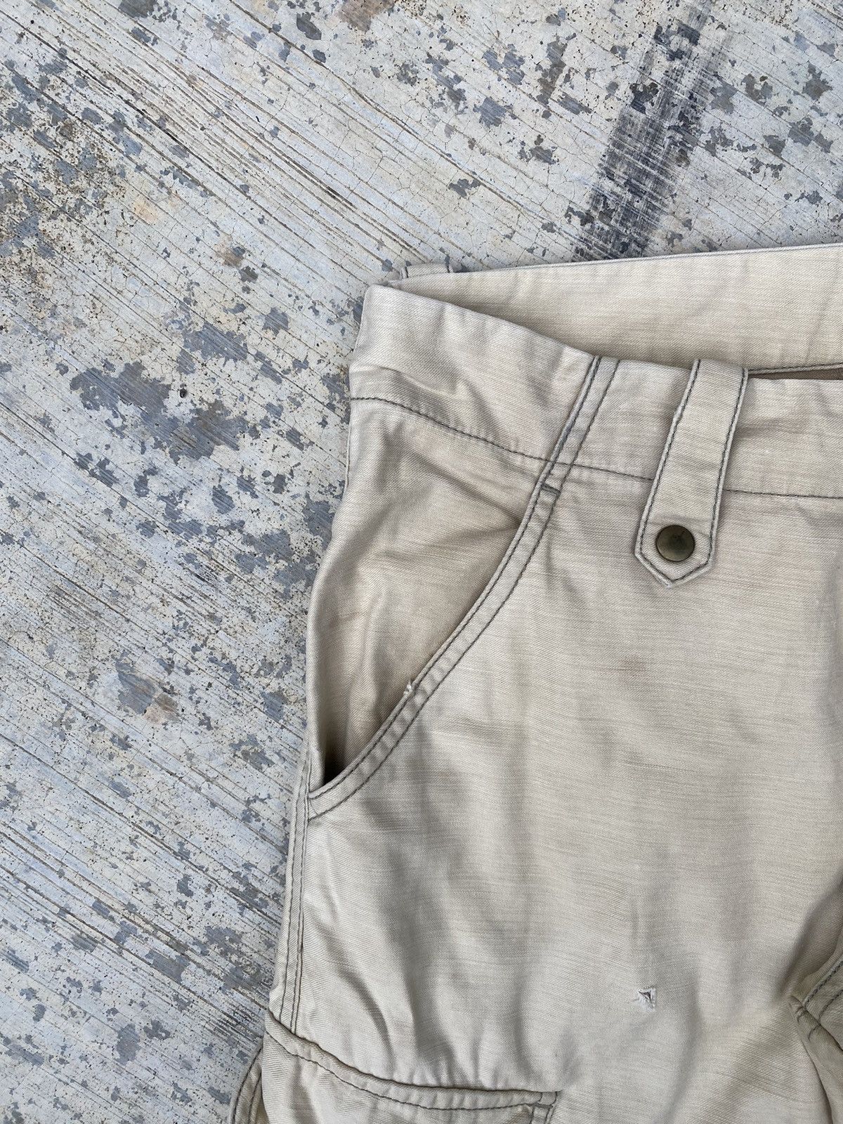 Tete Homme Distressed Tate Homme cargo pants Size US 31 - 4 Thumbnail