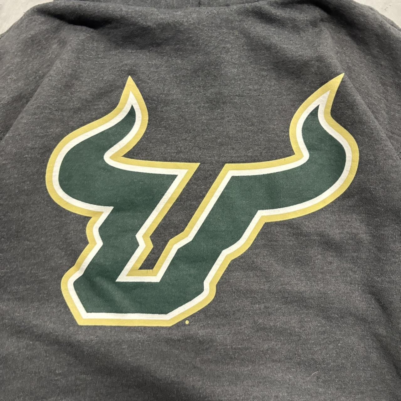 Vintage Crazy Vintage Y2K/2000s University of south florida bulls Champion Collegiate Hoodie! Size US M / EU 48-50 / 2 - 4 Thumbnail