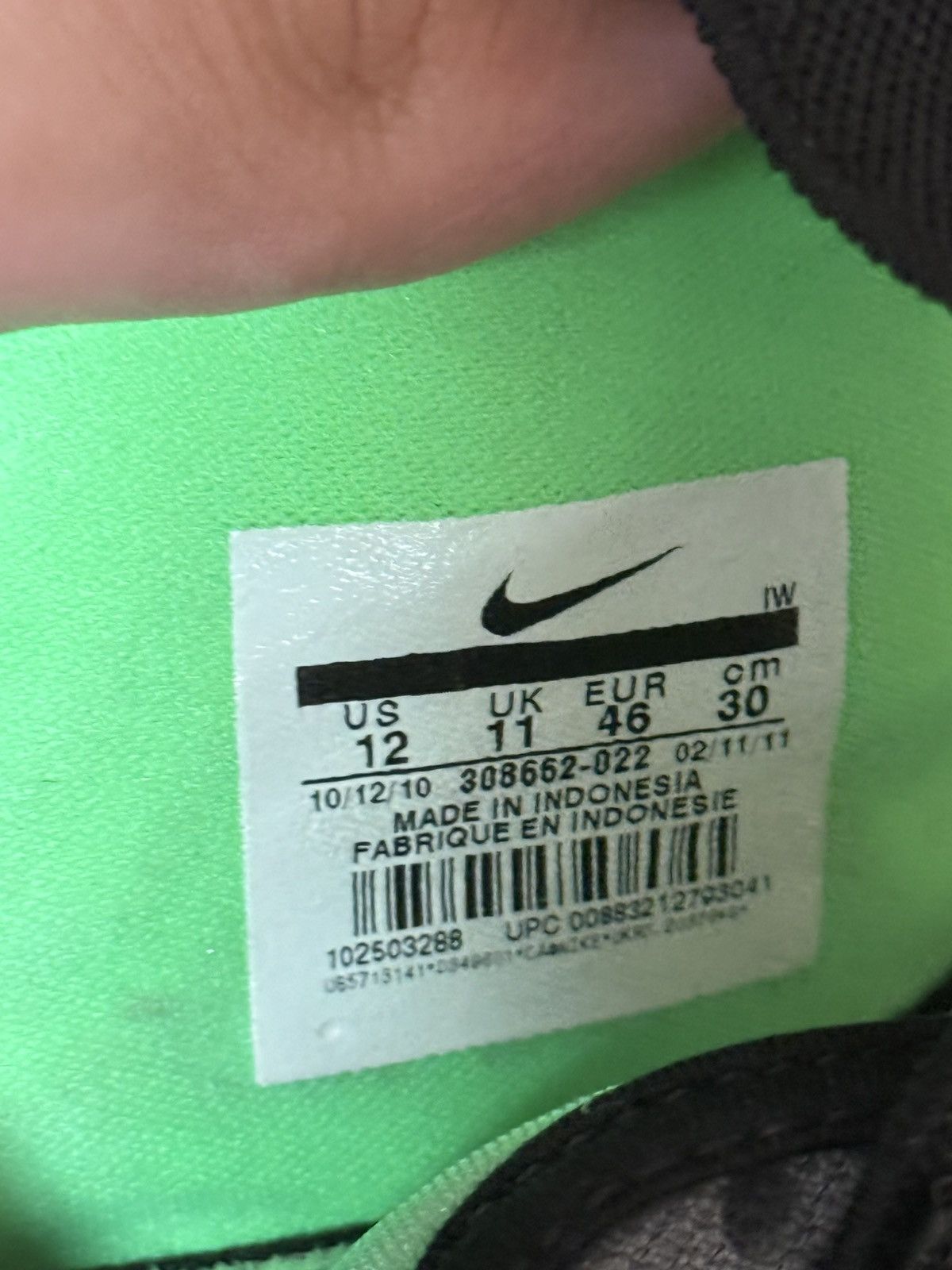 Nike × Vintage Vintage Nike Air Rift Sandals Size US 12 / EU 45 - 6 Thumbnail
