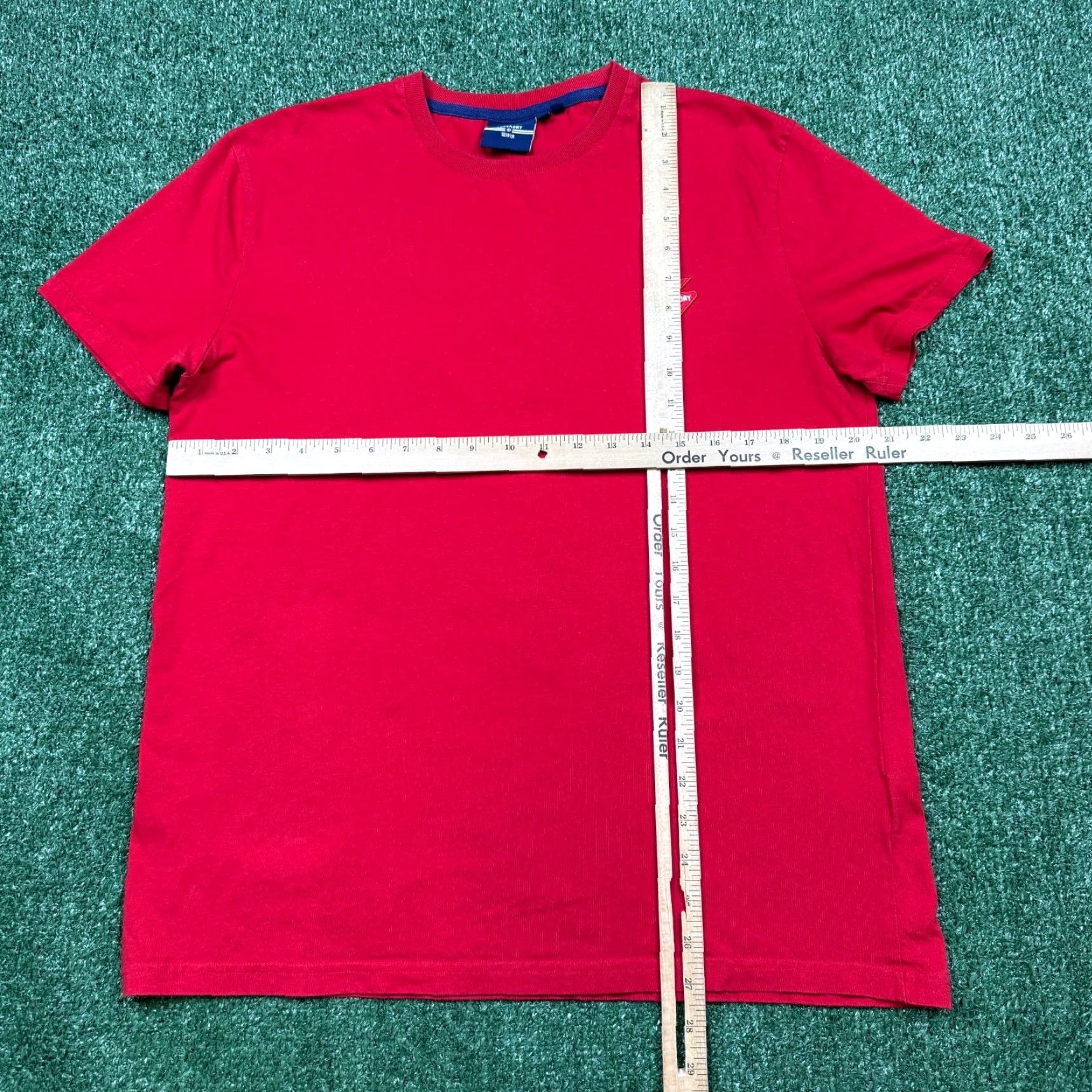 Superdry Superdry T Shirt Men's L Red Short Sleeve Crew Neck Cotton Casual Tee Size US L / EU 52-54 / 3 - 4 Thumbnail