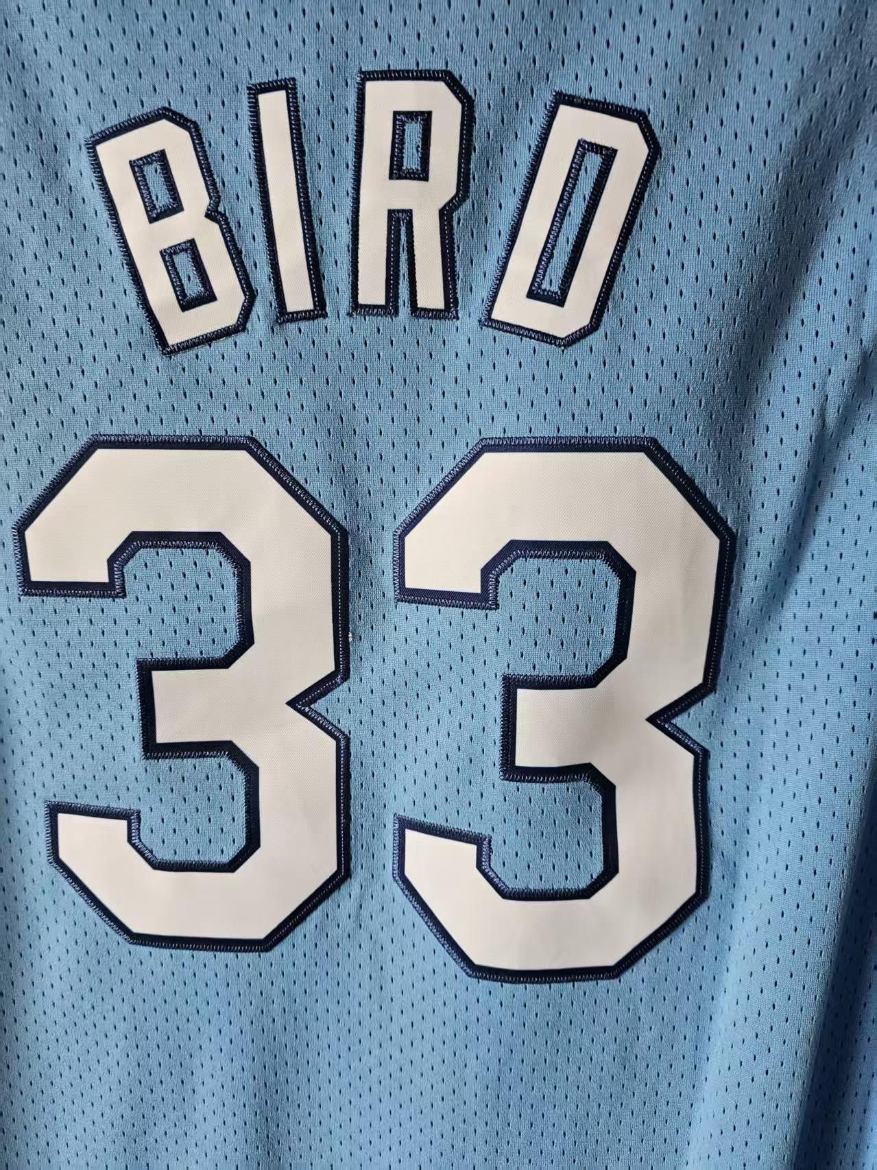 NCAA Indiana State #33 Larry Bird Jersey Blue Size US XXL / EU 58 / 5 - 4 Thumbnail