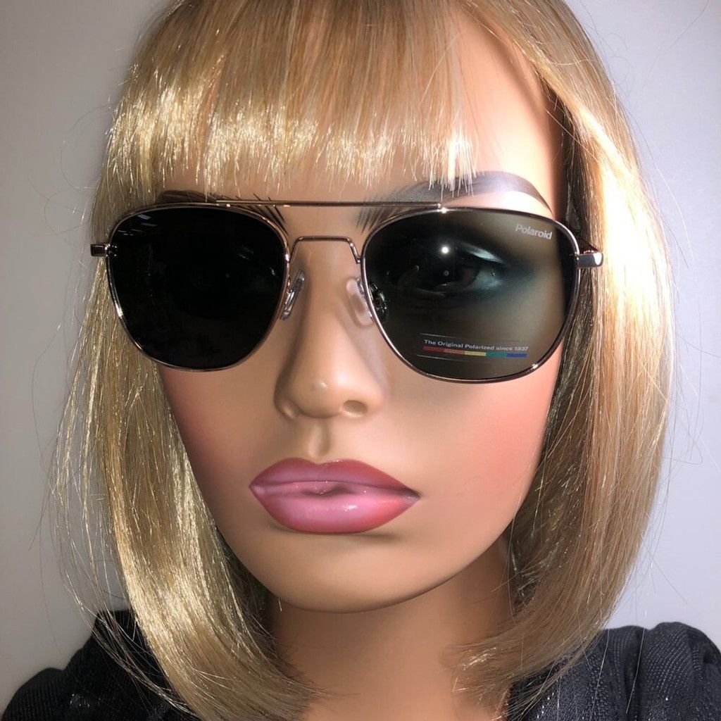 Polaroid Polaroid Gold & Tortoiseshell Polarized Aviator Sunglasses Size ONE SIZE - 1 Thumbnail