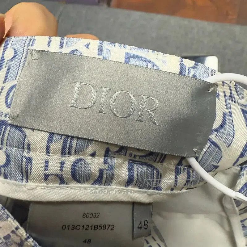 Dior Dior Summer Light Blue Silk Men's Shorts . Size US 30 / EU 46 - 3 Thumbnail
