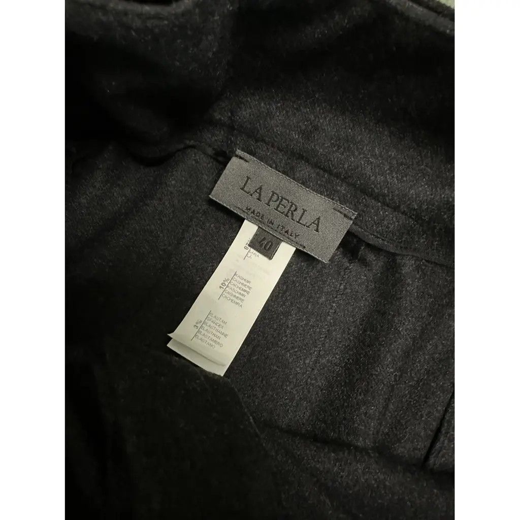 La Perla La Perla Wool Skirt Size 30" / US 8 / IT 44 - 2 Thumbnail