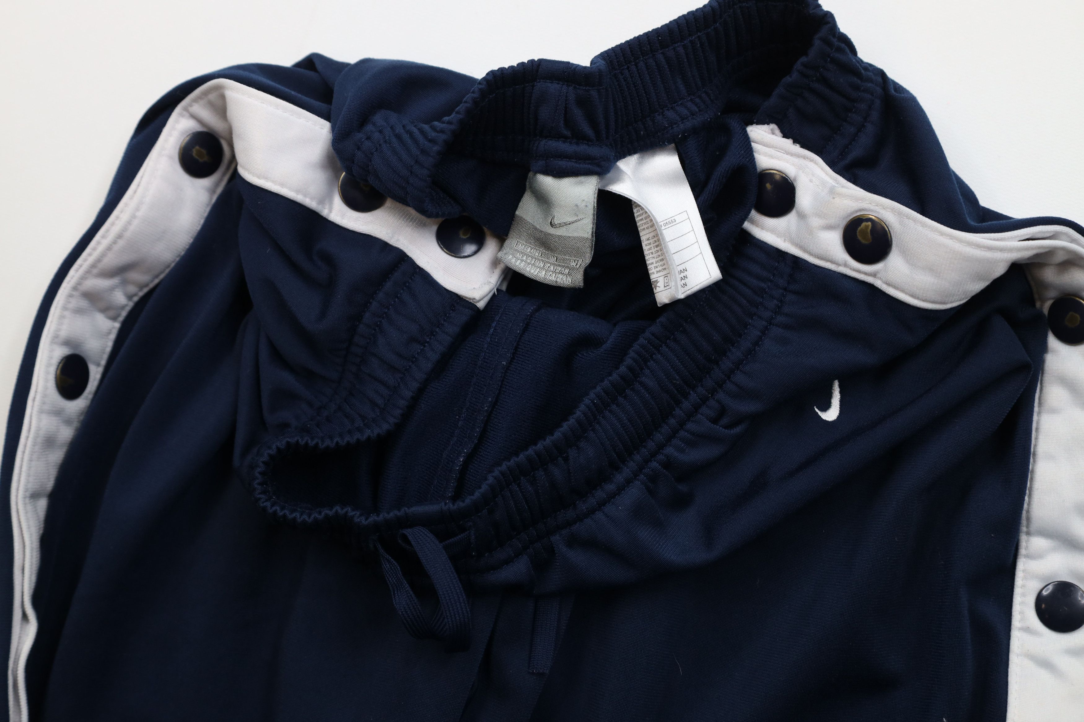 Nike Vintage Y2K Nike Scott Mini Swoosh Wide Leg Tearaway Pants Size 28" / US 6 / IT 42 - 9 Thumbnail