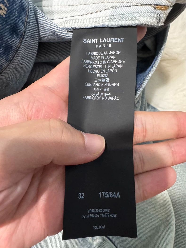 Yves Saint Laurent saint laurent Knife damage to jeans 2503-Nextarrow Size US 32 / EU 48 - 5 Thumbnail