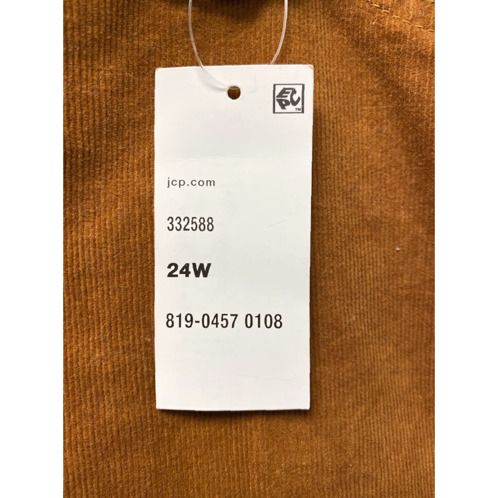 Vintage St. John's Bay Women’s Wide Leg Pants 24W Corduroy Brown Pecan Straight Casual Outdoor Size 42" / US 20 - 5 Thumbnail
