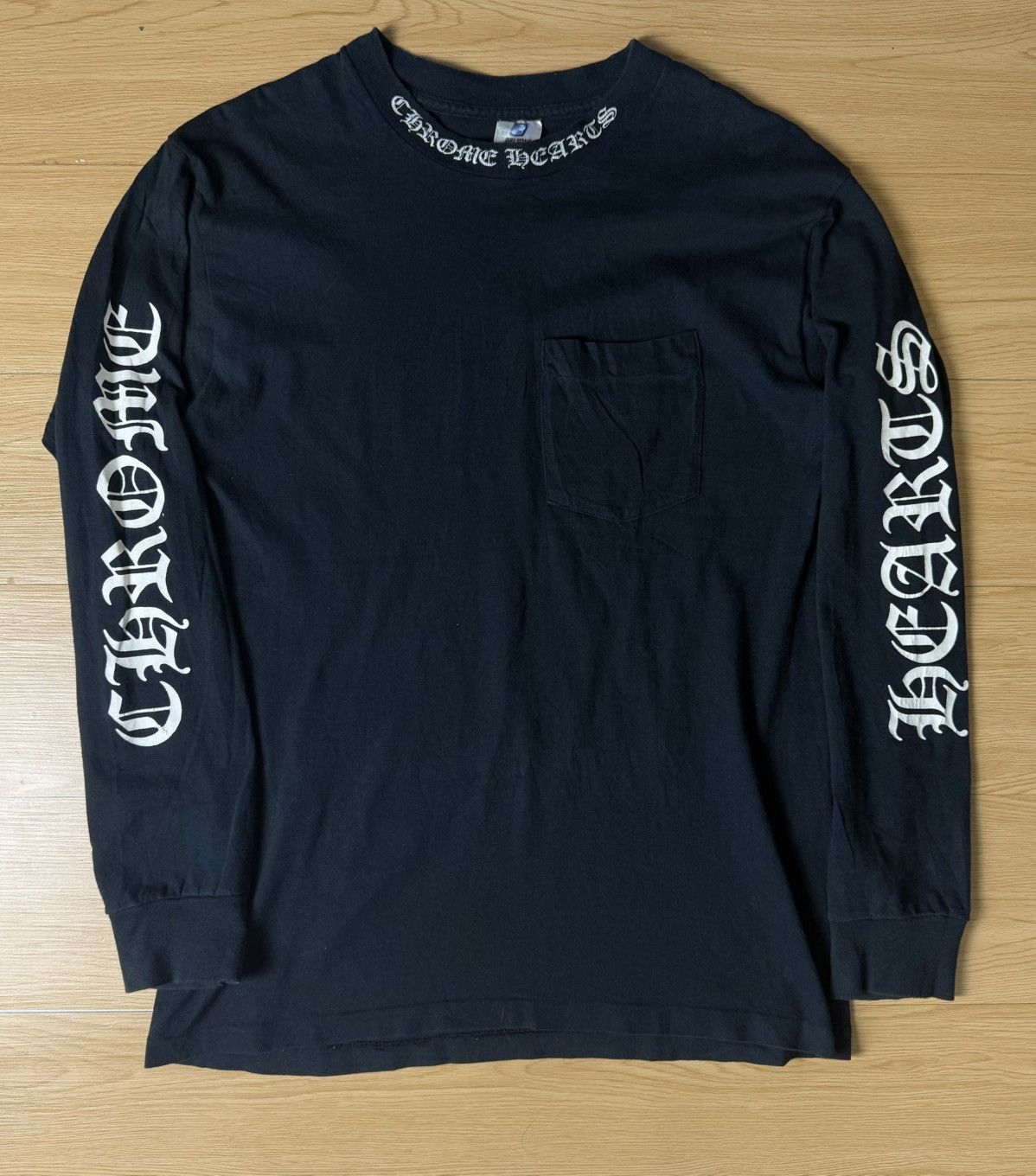 Chrome Hearts Vine Heart LS Tee at SHENGLI ROAD MARKET