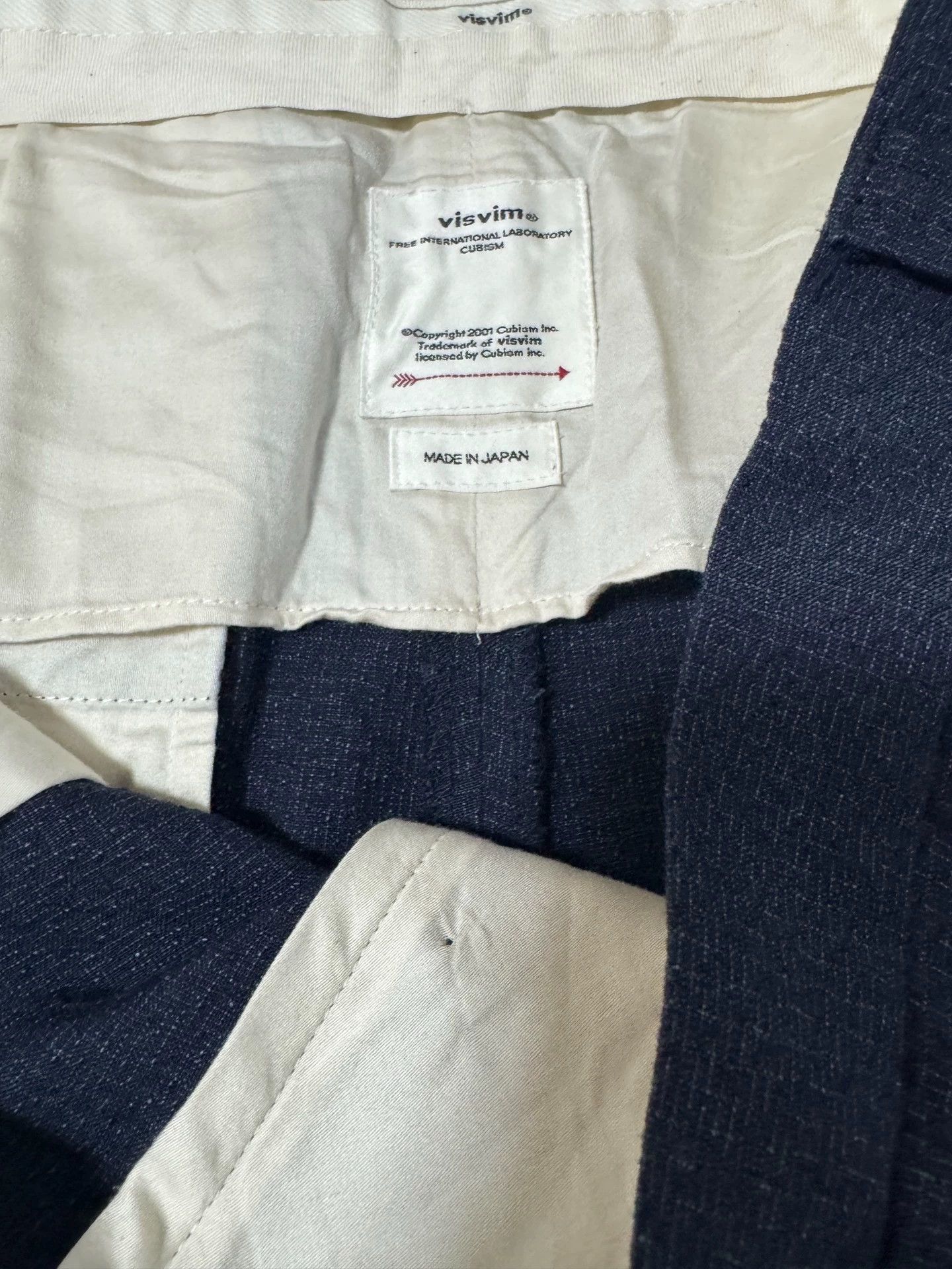 Visvim visvim 24ss mccloud slacks Navy XL Size US 36 / EU 52 - 4 Thumbnail