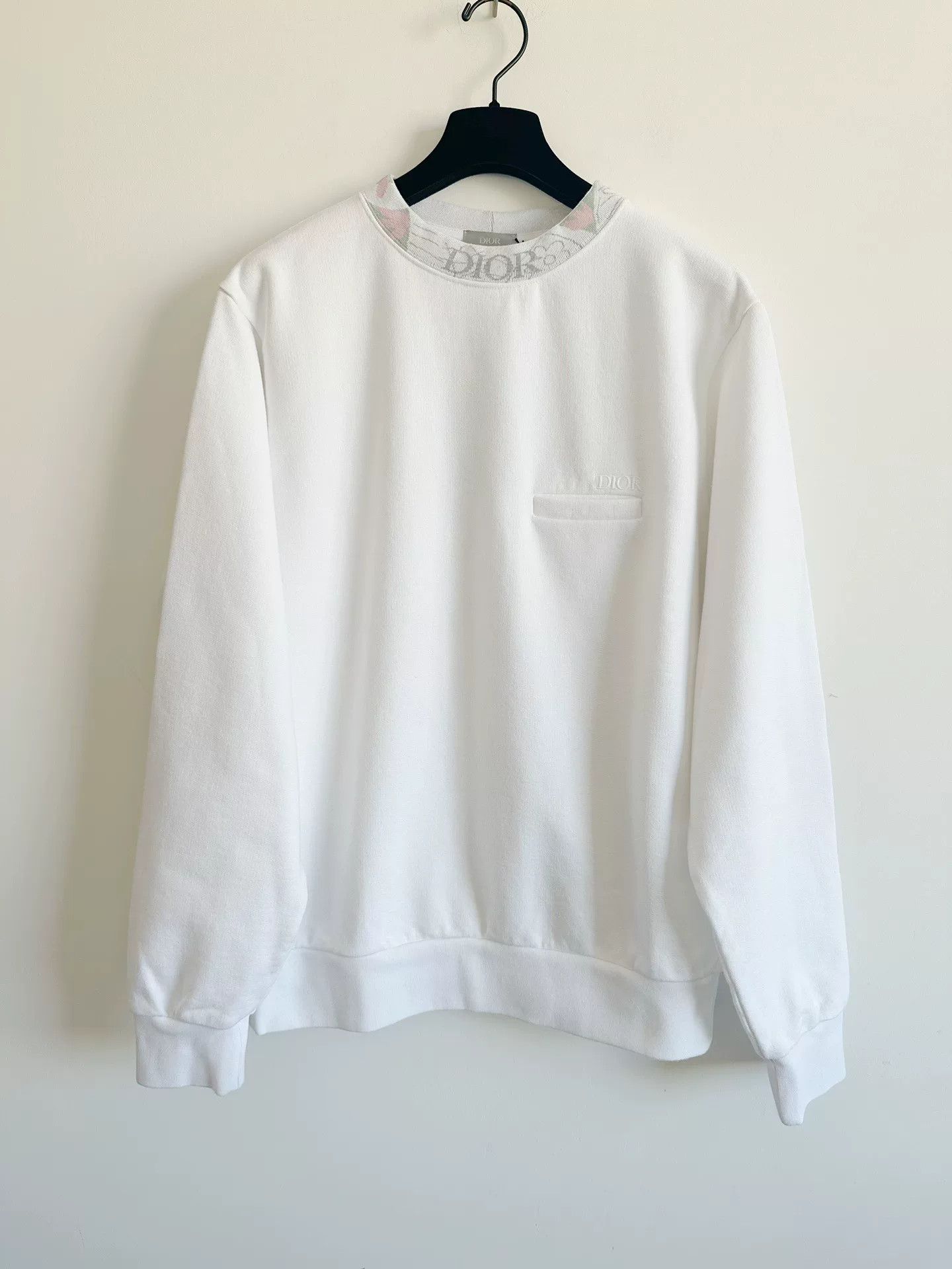 Dior Dior White Artist Collaboration Sweatshirt Size US S / EU 44-46 / 1 - 1 Thumbnail