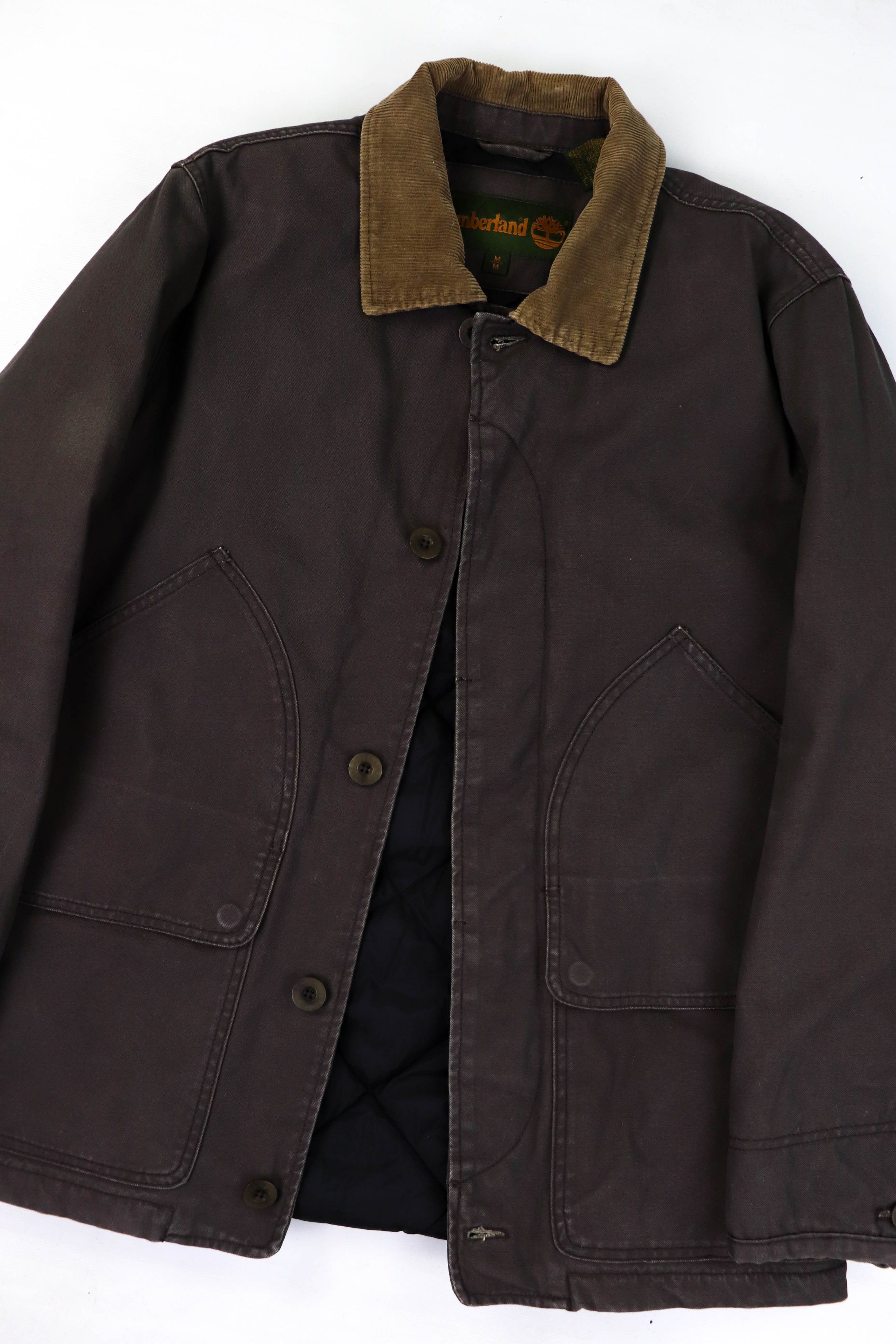 Timberland Vintage Timberland Faded Canvas Padded Hunting Coat Jacket Size US M / EU 48-50 / 2 - 7 Thumbnail