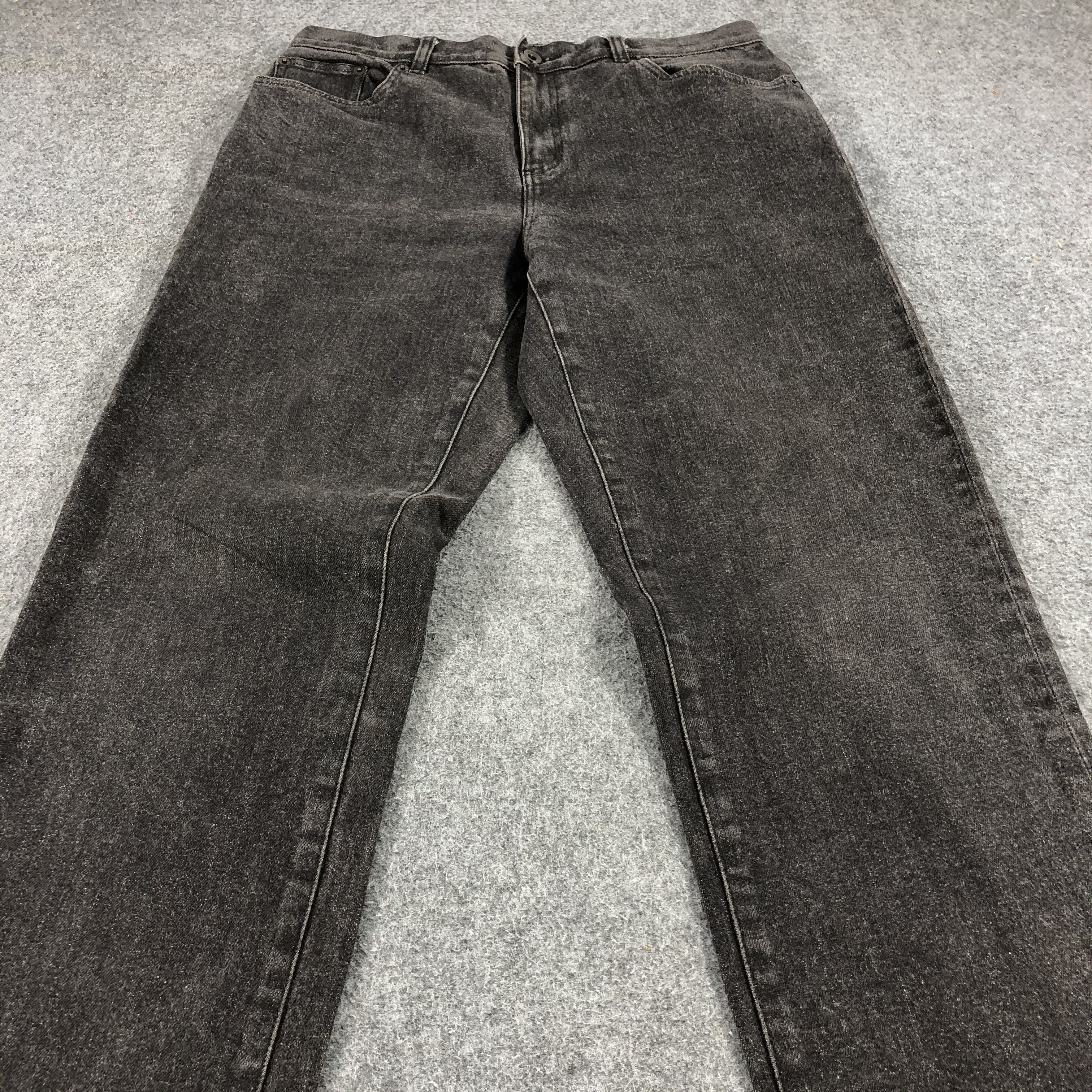 Ralph Lauren Faded Black Vintage Ralph Lauren Jeans Straight Denim-J1092 Size US 31 - 3 Thumbnail