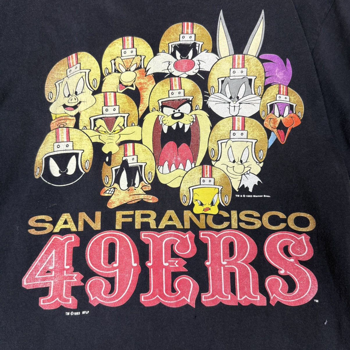 NFL Vintage 1993 Warner Bros San Frascisco 49ERS Size US L / EU 52-54 / 3 - 6 Thumbnail