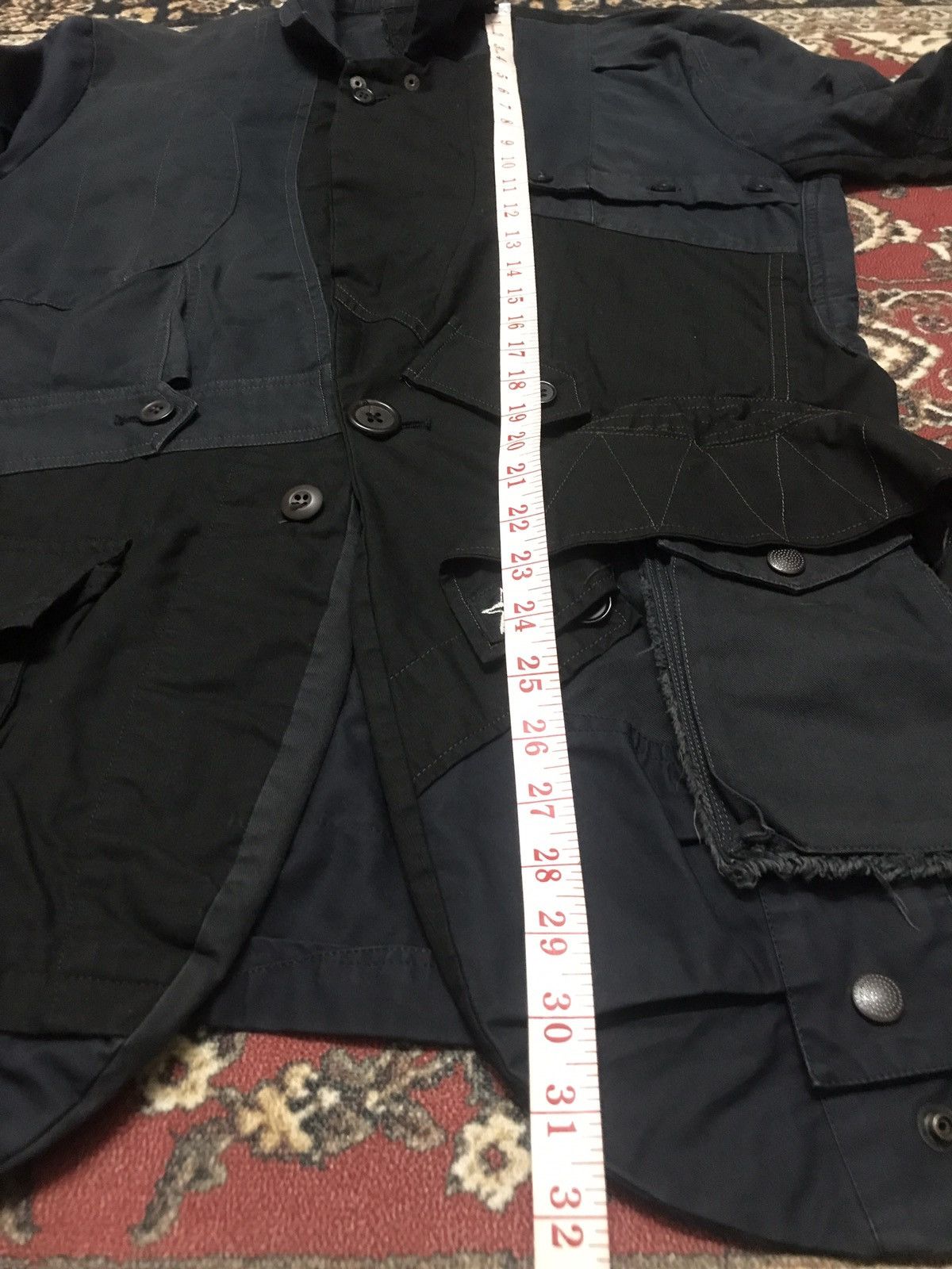 Jun Takahashi × Undercover Undercover SS05 Reconstructed Military Blazer Size US L / EU 52-54 / 3 - 13 Thumbnail