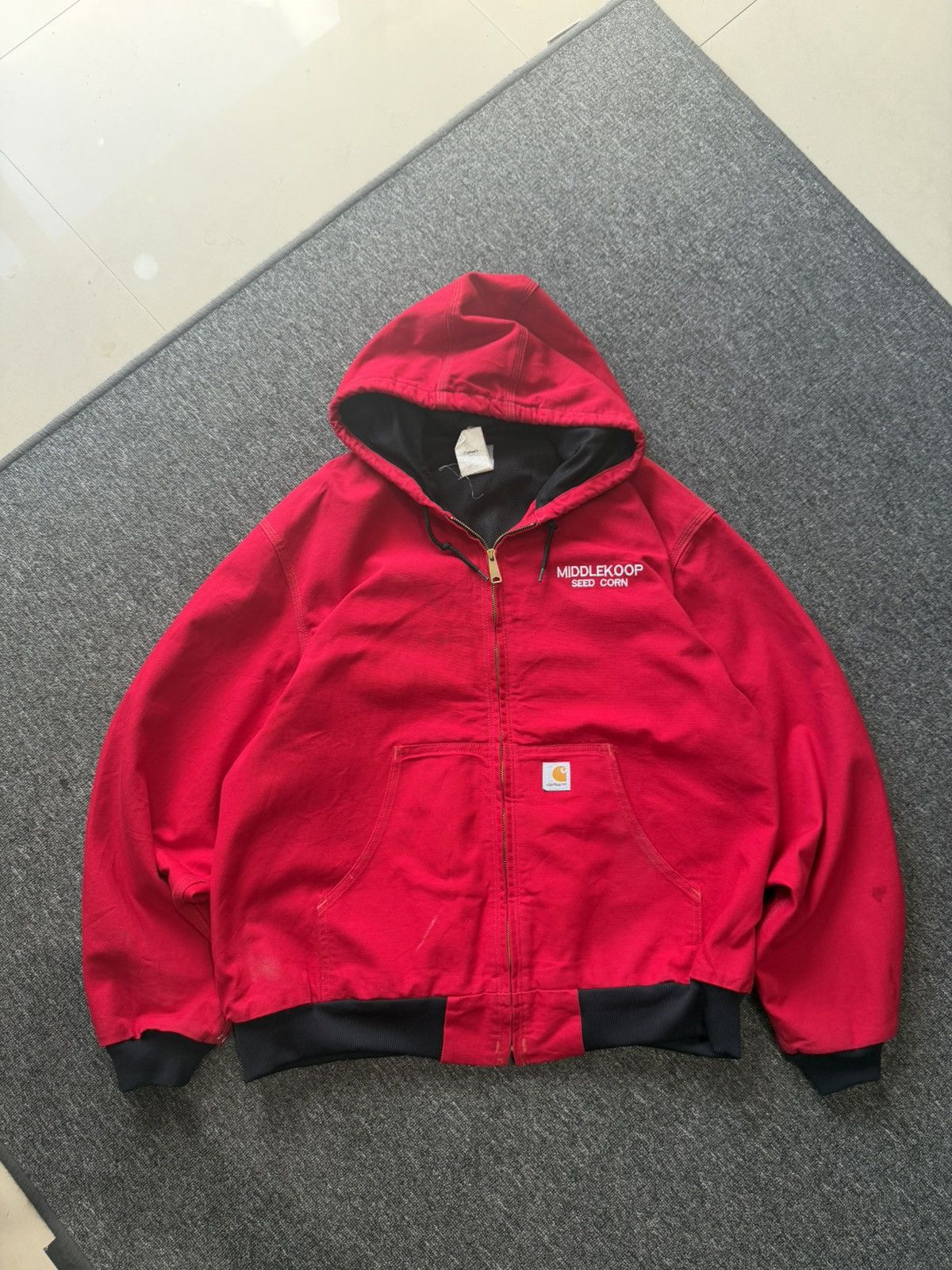 Carhartt Carhartt Active Jacket J131 RED Size US XXL / EU 58 / 5 - 1 Thumbnail