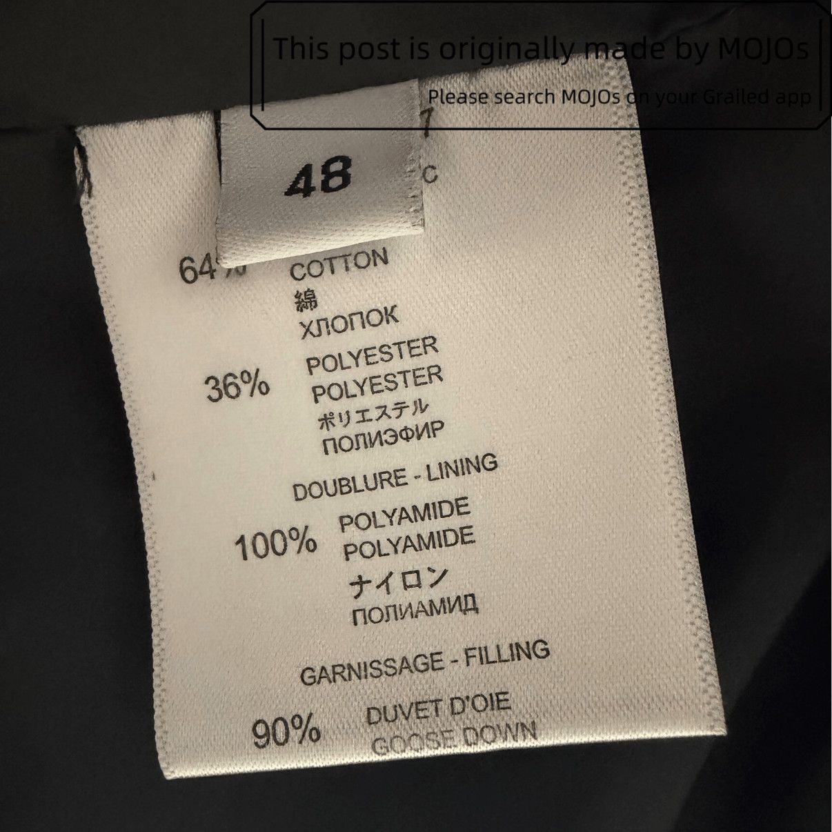 Givenchy Sz 48 Givenchy Bike Rider Padded Jacket mojos944 Size US M / EU 48-50 / 2 - 4 Thumbnail