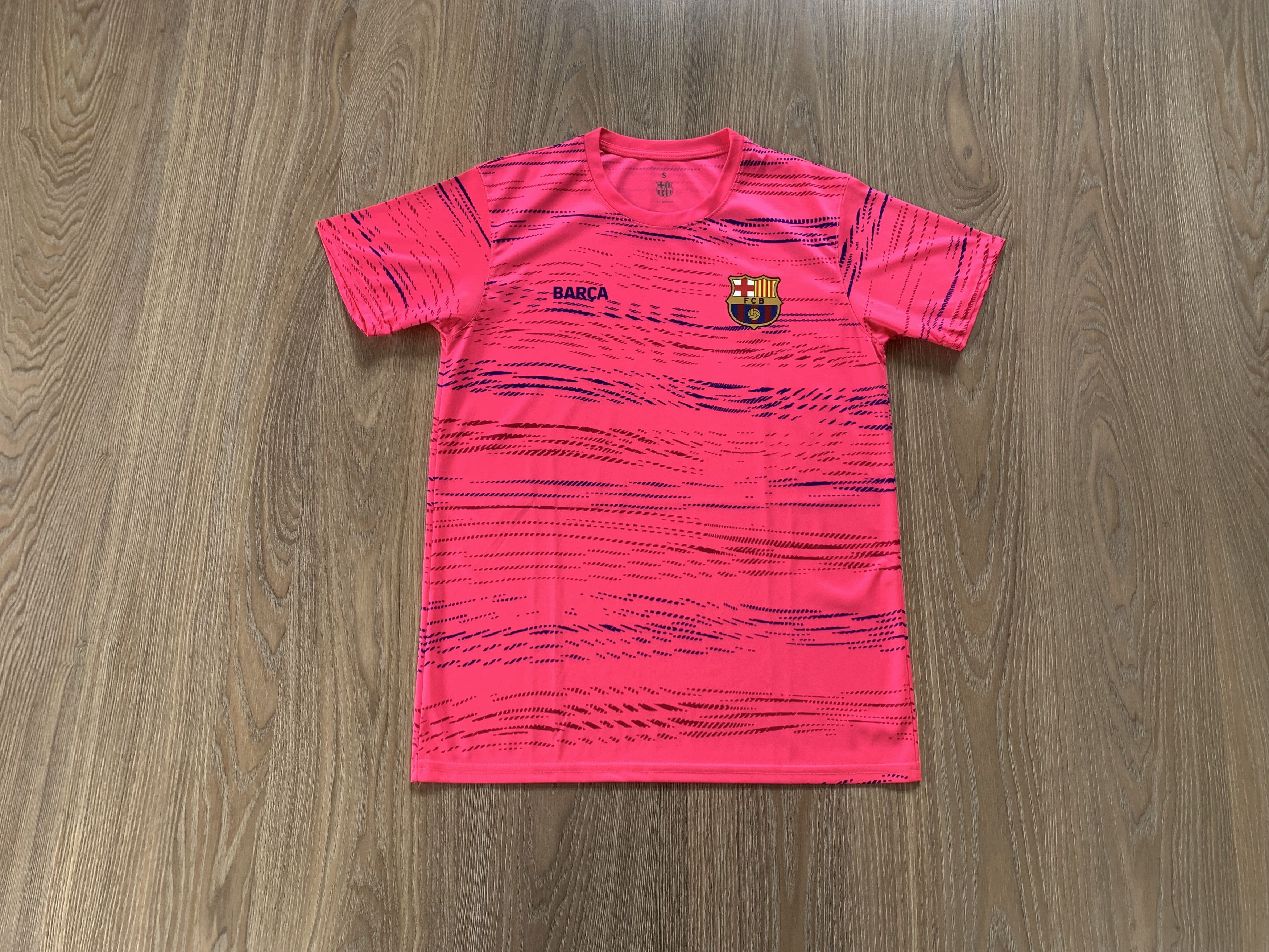Other Mens FC Barcelona Training Fuchsia Adult Licensed T-Shirt Size US S / EU 44-46 / 1 - 8 Thumbnail