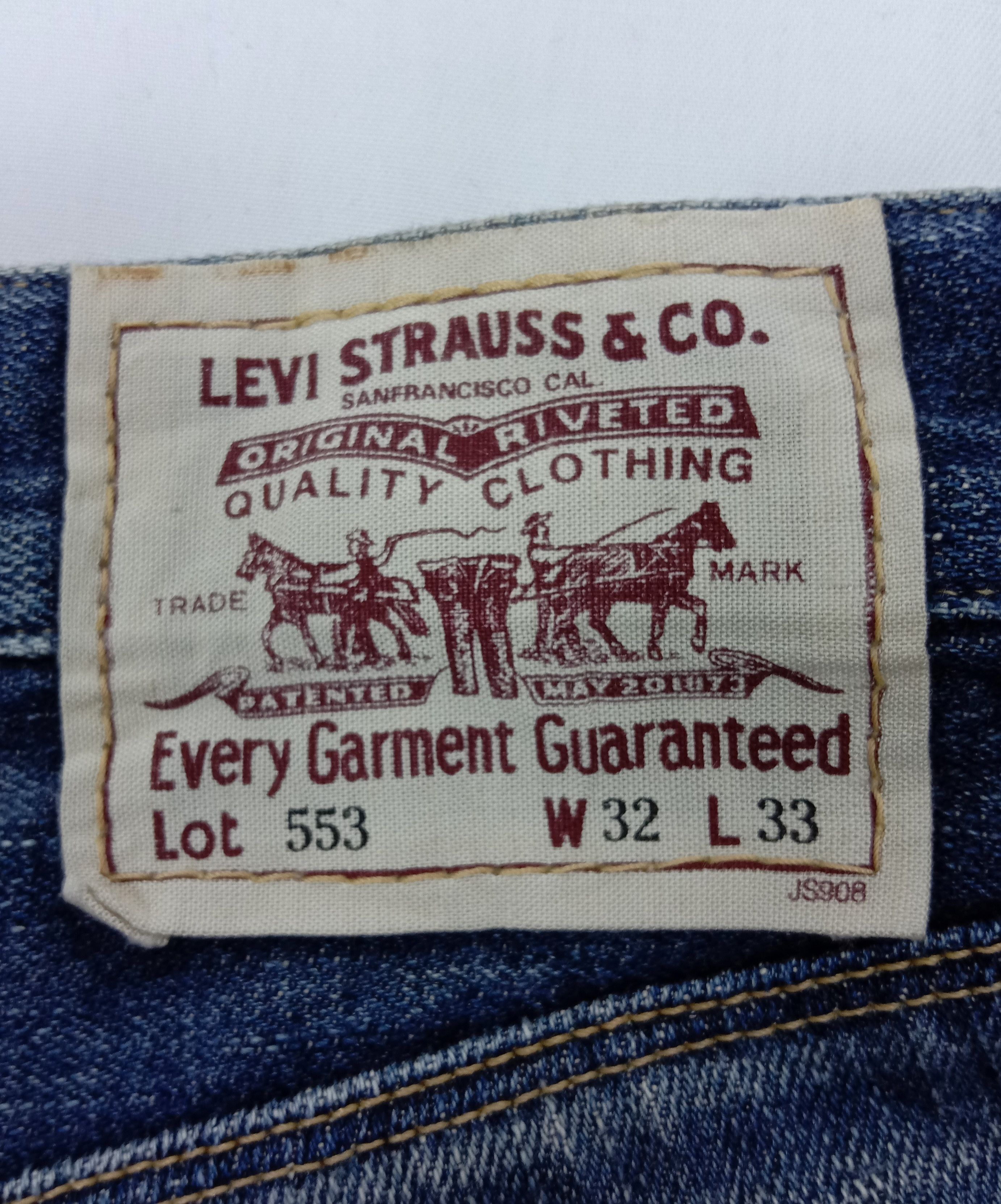 Levi's Vintage Levi's 553 Earth Tone Jeans Size US 32 / EU 48 - 14 Thumbnail