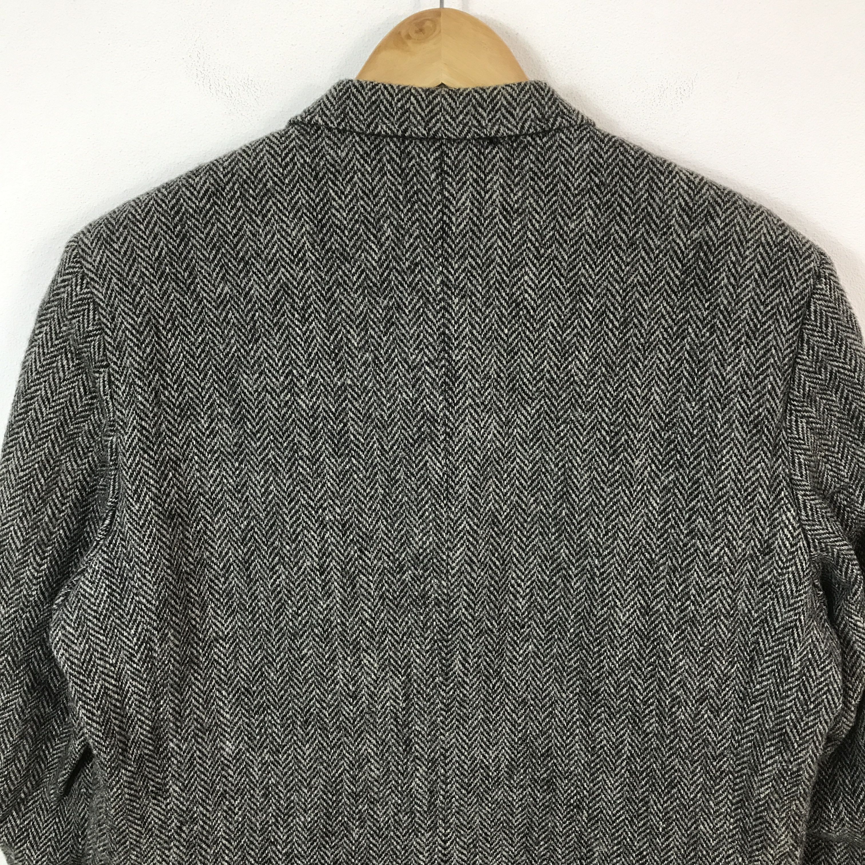 Harris Tweed Vintage Harris Tweed Wool Blazer Coat jacket Size US L / EU 52-54 / 3 - 4 Thumbnail