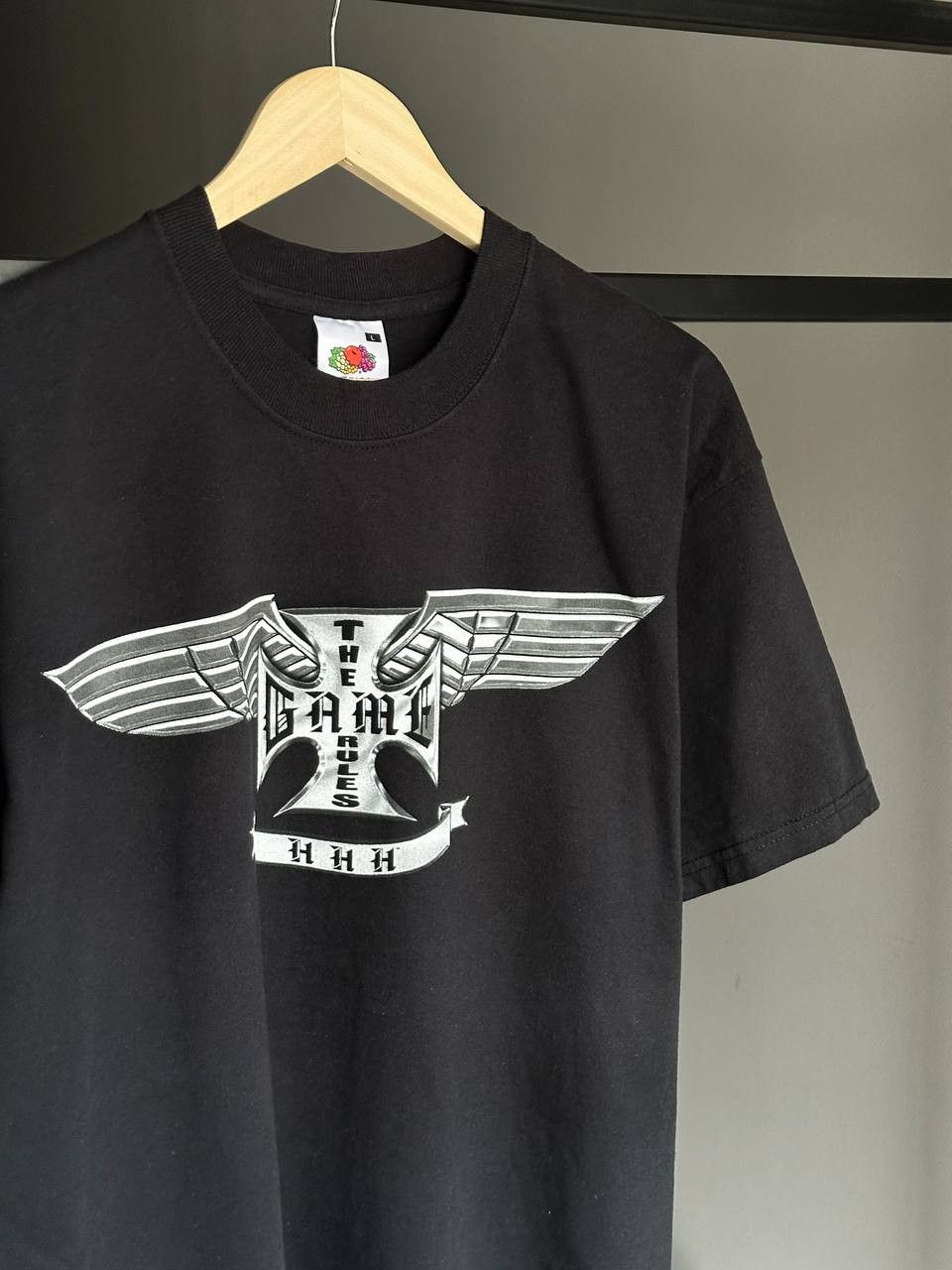WWE Vintage 2004 WWE Triple H Wrestling USA T Shirt Black Size US L / EU 52-54 / 3 - 3 Thumbnail
