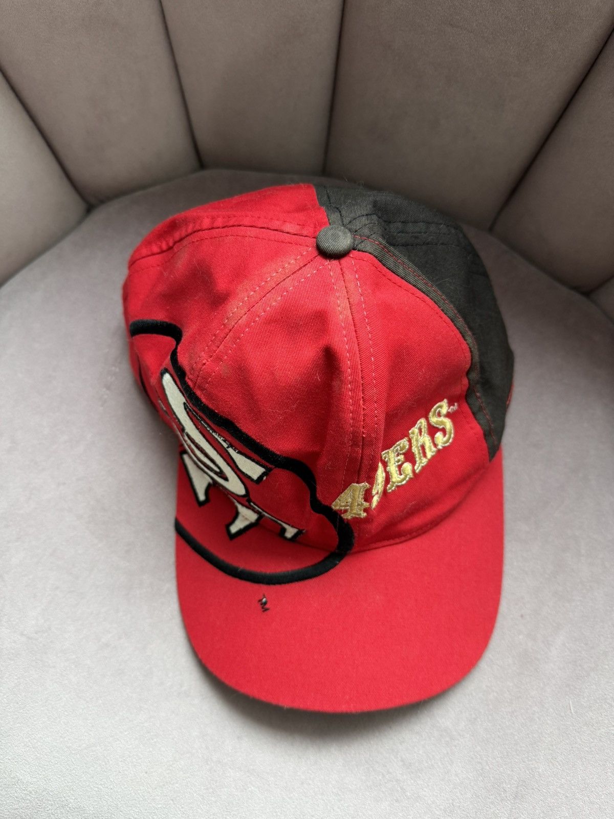 Twins Enterprise Inc. San Francisco 49ers 90s Vintage Snapback Hat NFL big logo Size ONE SIZE - 3 Thumbnail