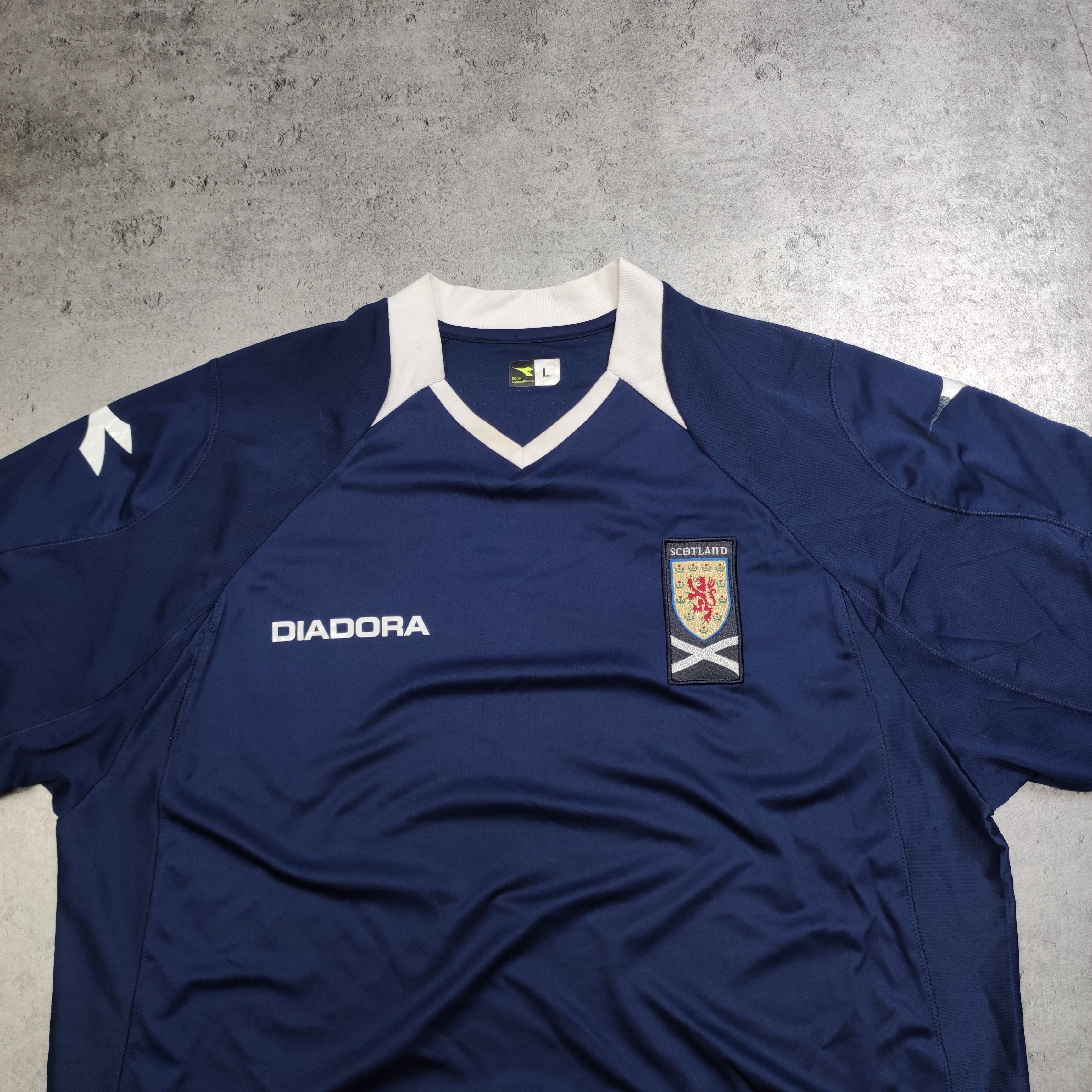 Vintage Vintage RARE 2008 Football Soccer Scotland Home Jersey Size US L / EU 52-54 / 3 - 3 Thumbnail