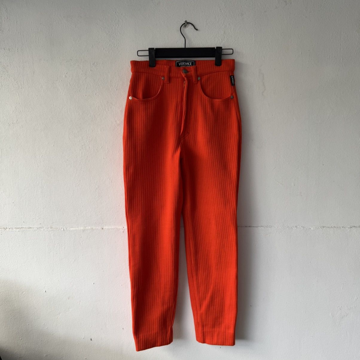 Versace Vintage Versace Corduroy Pants Size 24" / US 00 / IT 34 - 1 Thumbnail