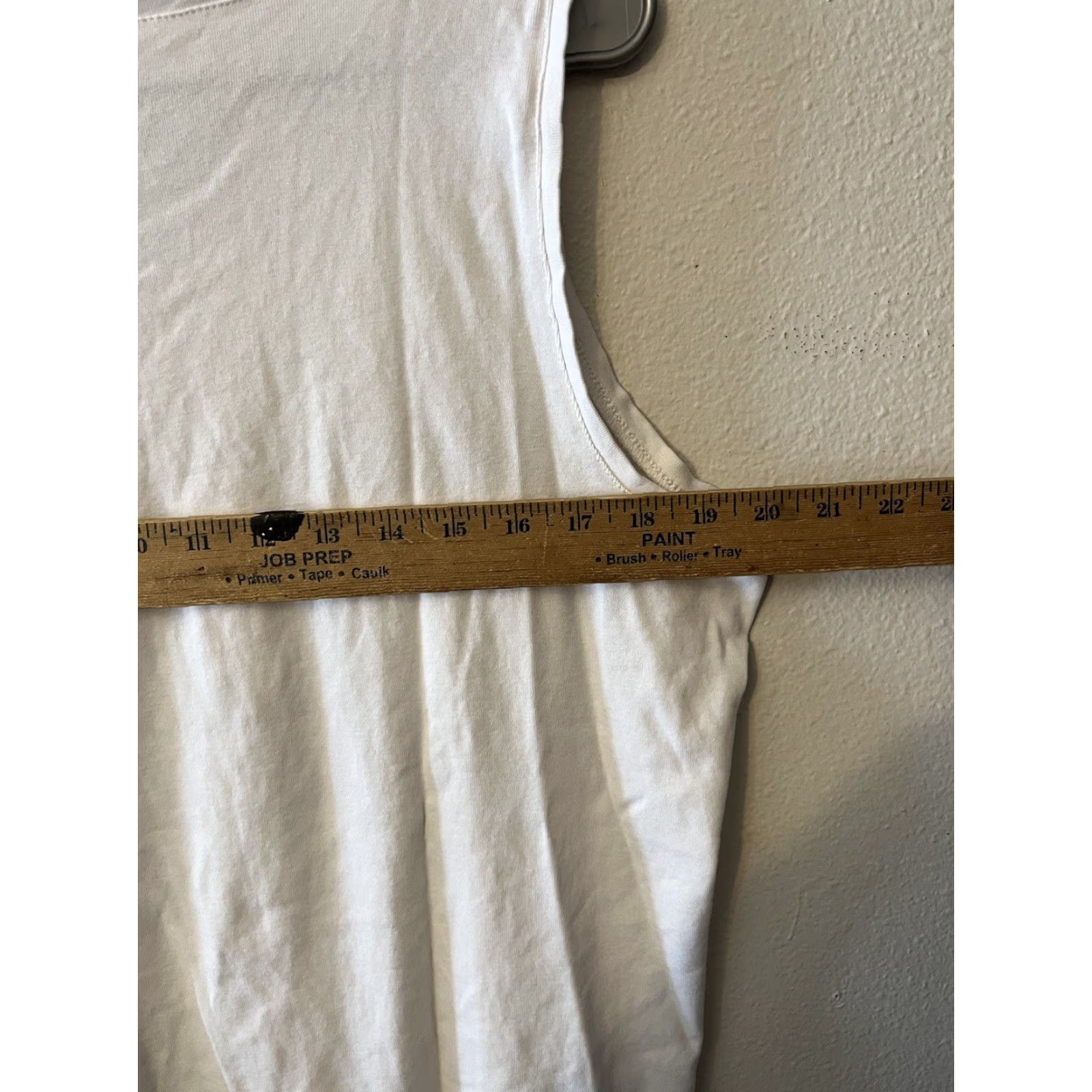 Vintage Chicos Shirt Womens Cotton Tank Sleeveless Round Neck White 3 80s 90s Classic Casual Party/Cocktail Workwear Mens Womens Girls Boys Size XS / US 0-2 / IT 36-38 - 5 Thumbnail