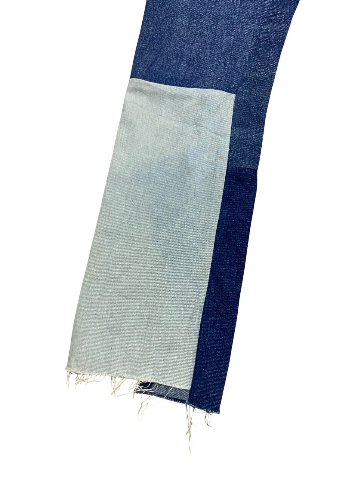 Valentino Very Rare Vintage Valentino Italy Patchwork Jeans 1990s Size US 34 / EU 50 - 7 Thumbnail