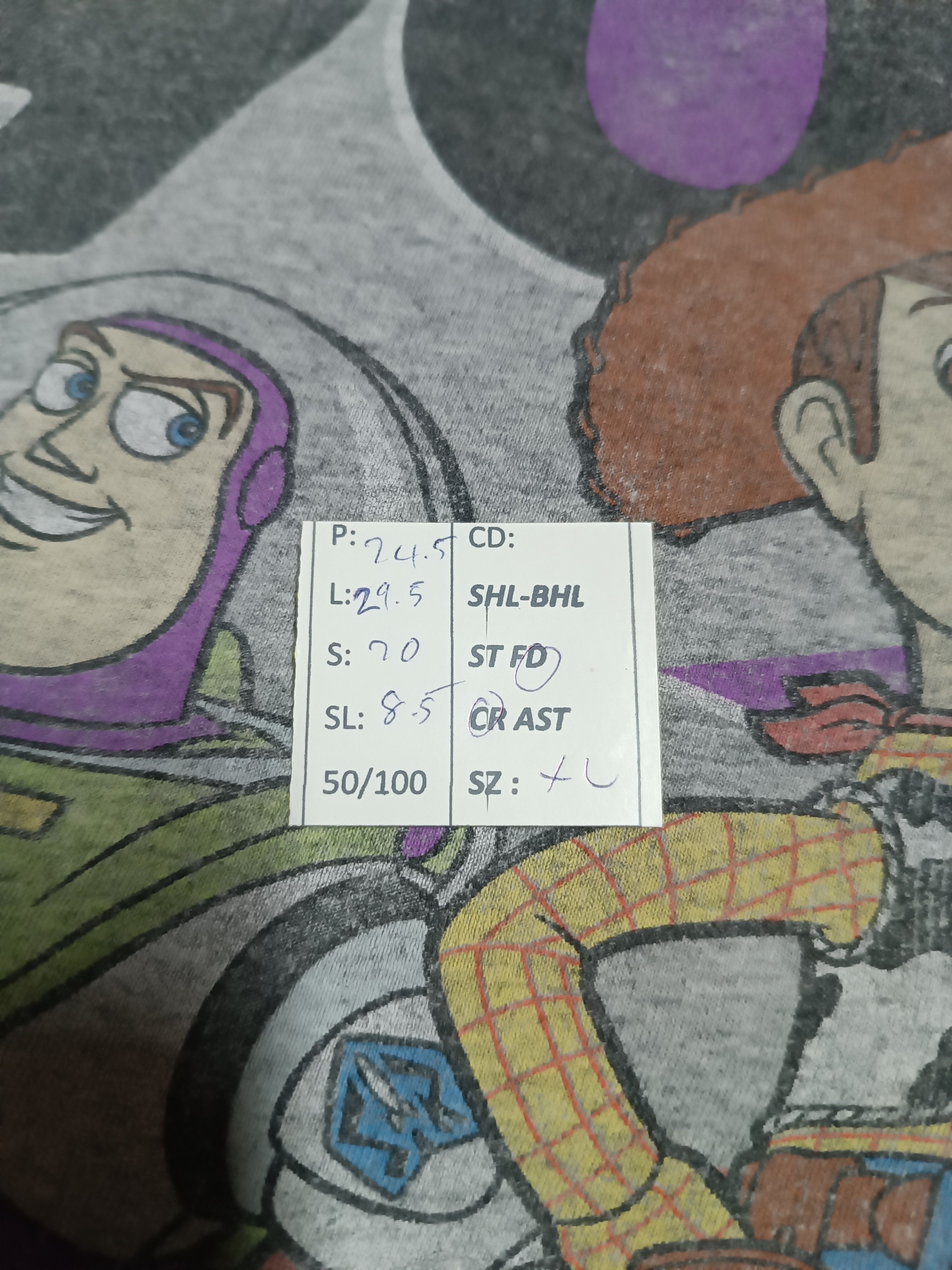 Disney VINTAGE TOY STORY MADE IN THE 90'S TEE BUZZ WOODY PIXAR Size US XL / EU 56 / 4 - 18 Thumbnail