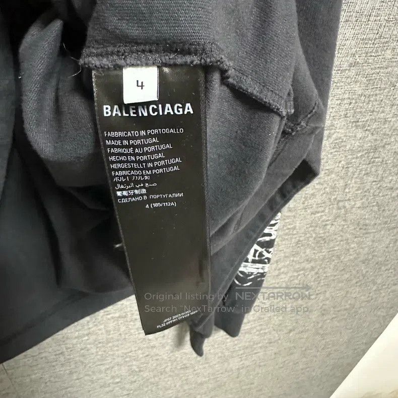 Balenciaga Balenciaga long sleeve Size US XL / EU 56 / 4 - 4 Thumbnail