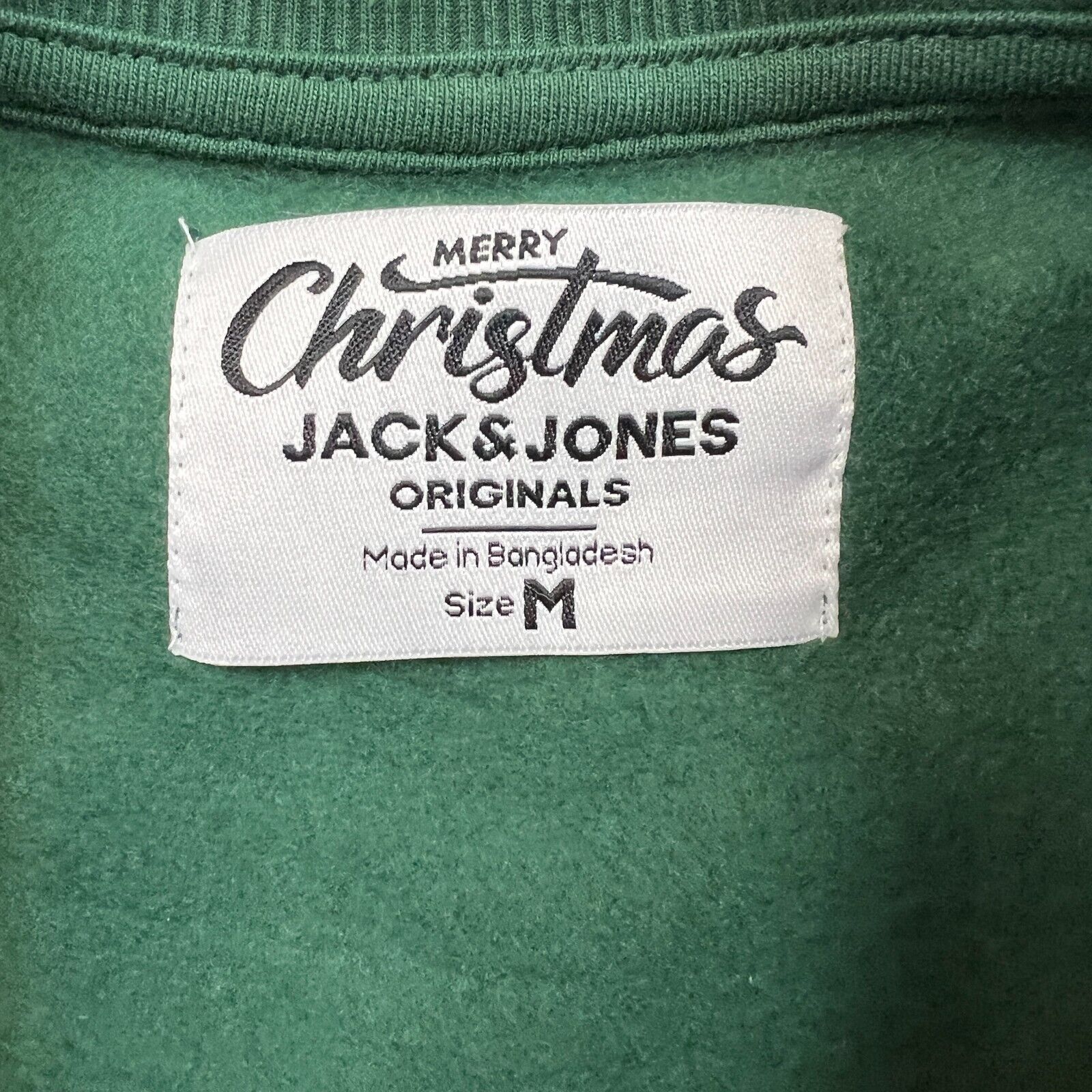 Jack & Jones × Vintage Jack & Jones Sweatshirt Medium Let It Snow Snowman Christmas Size US M / EU 48-50 / 2 - 5 Thumbnail