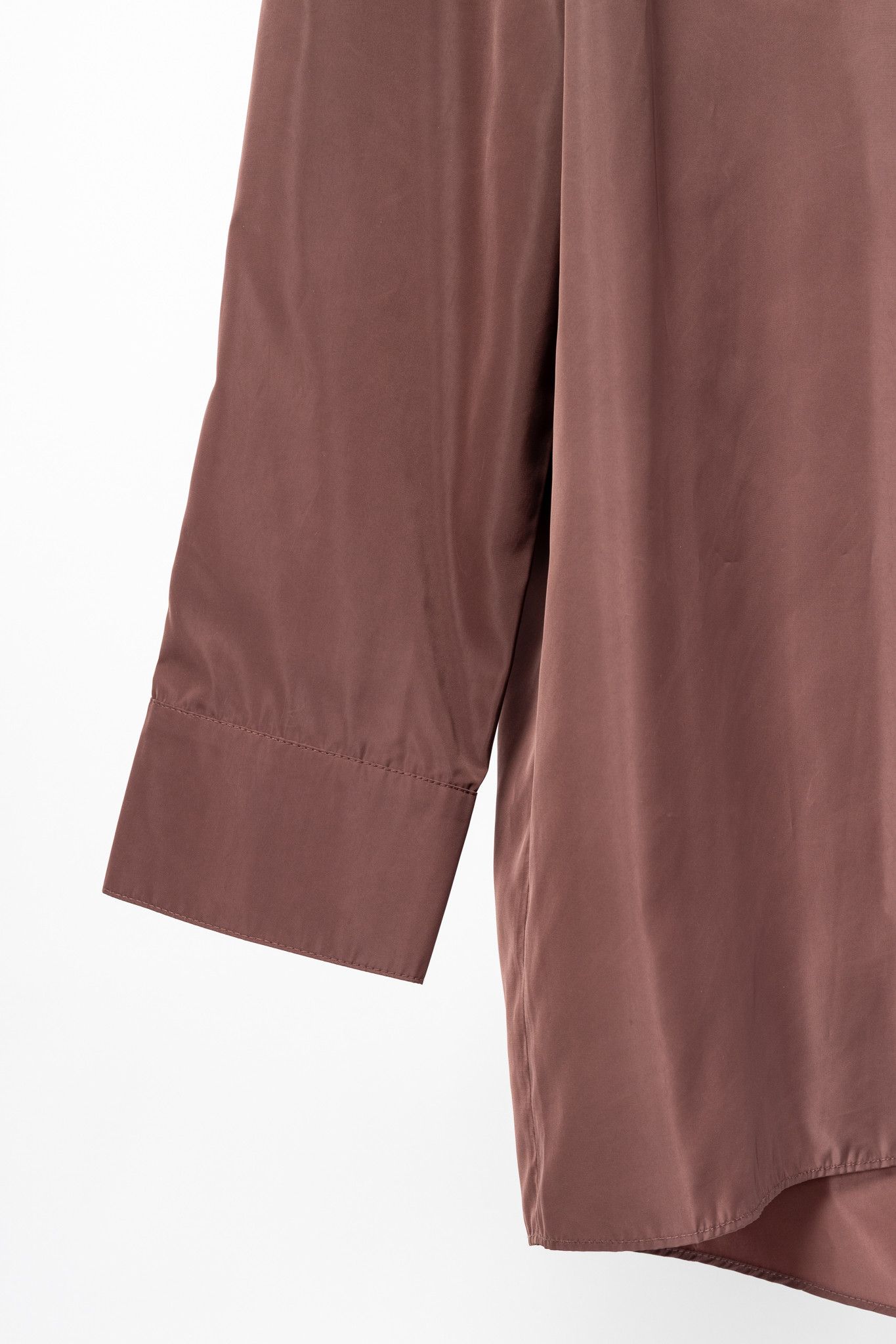 Tibi Tibi Italian Sporty Nylon Cocoon-Back Buttoned Shirt Size S / US 4 / IT 40 - 6 Thumbnail