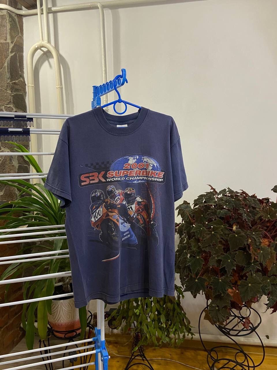 Vintage 2001 Vintage MOTO Superbike World Championship T-Shirt Size US M / EU 48-50 / 2 - 1 Thumbnail