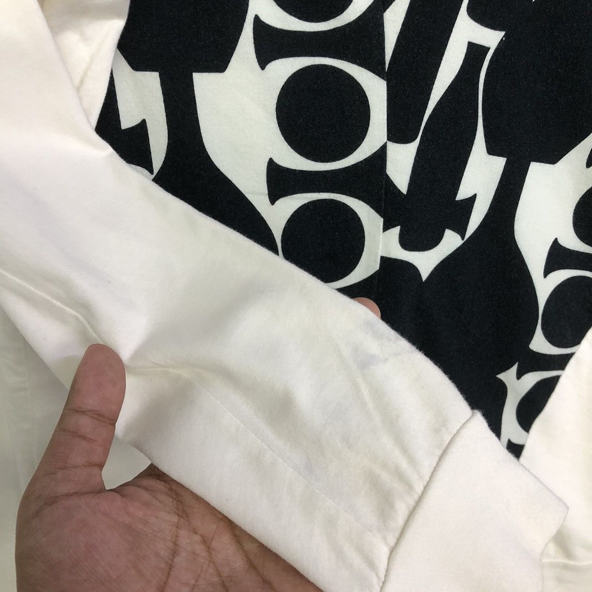 Japanese Brand × gomme Gomme Homme Abstract Turttle Neck Long Sleeve Tshirt Size US L / EU 52-54 / 3 - 7 Thumbnail