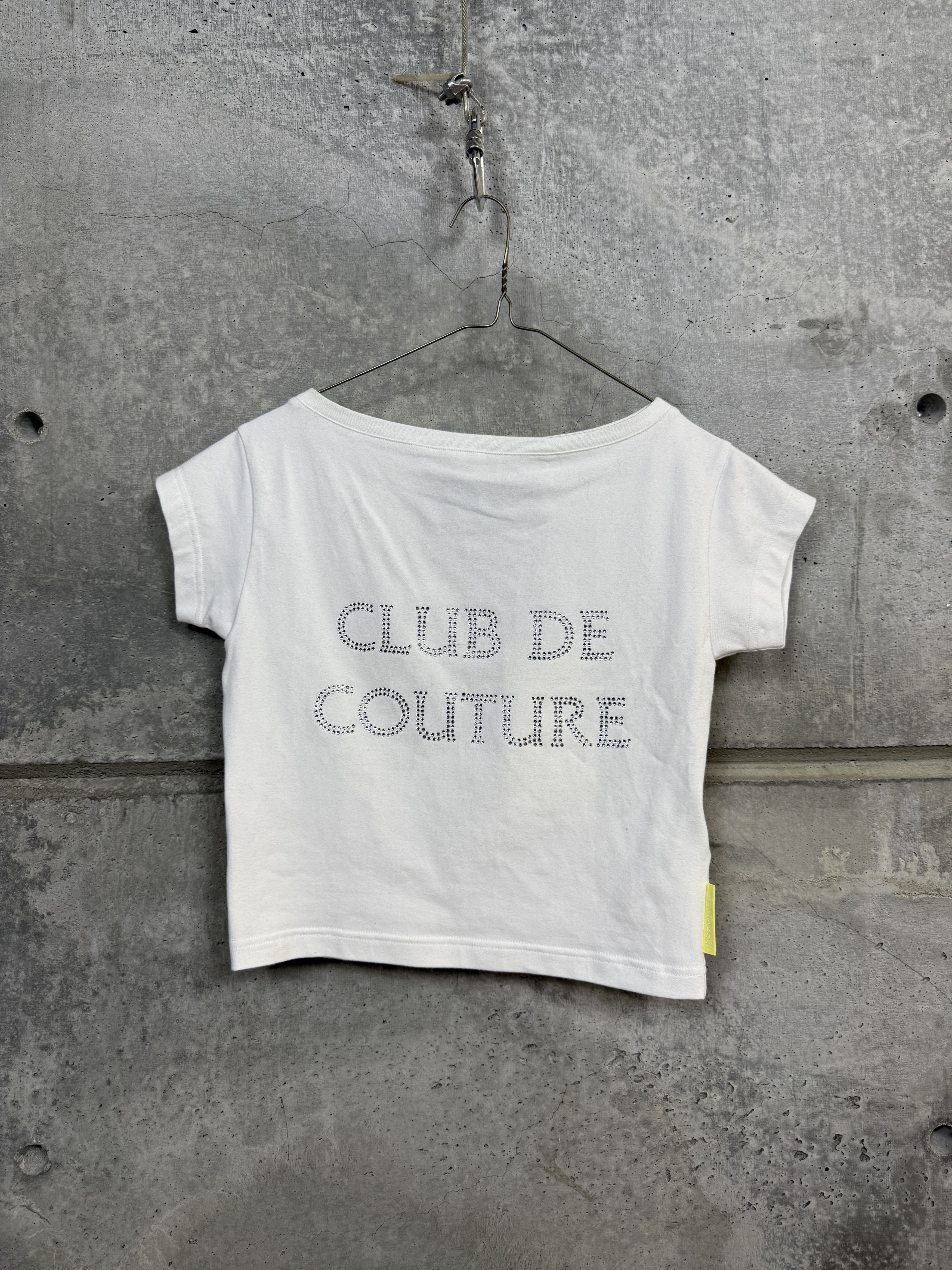 Anonymous Club $345 Anonymous Club Club De Couture Baby Tee Size S / US 4 / IT 40 - 6 Thumbnail